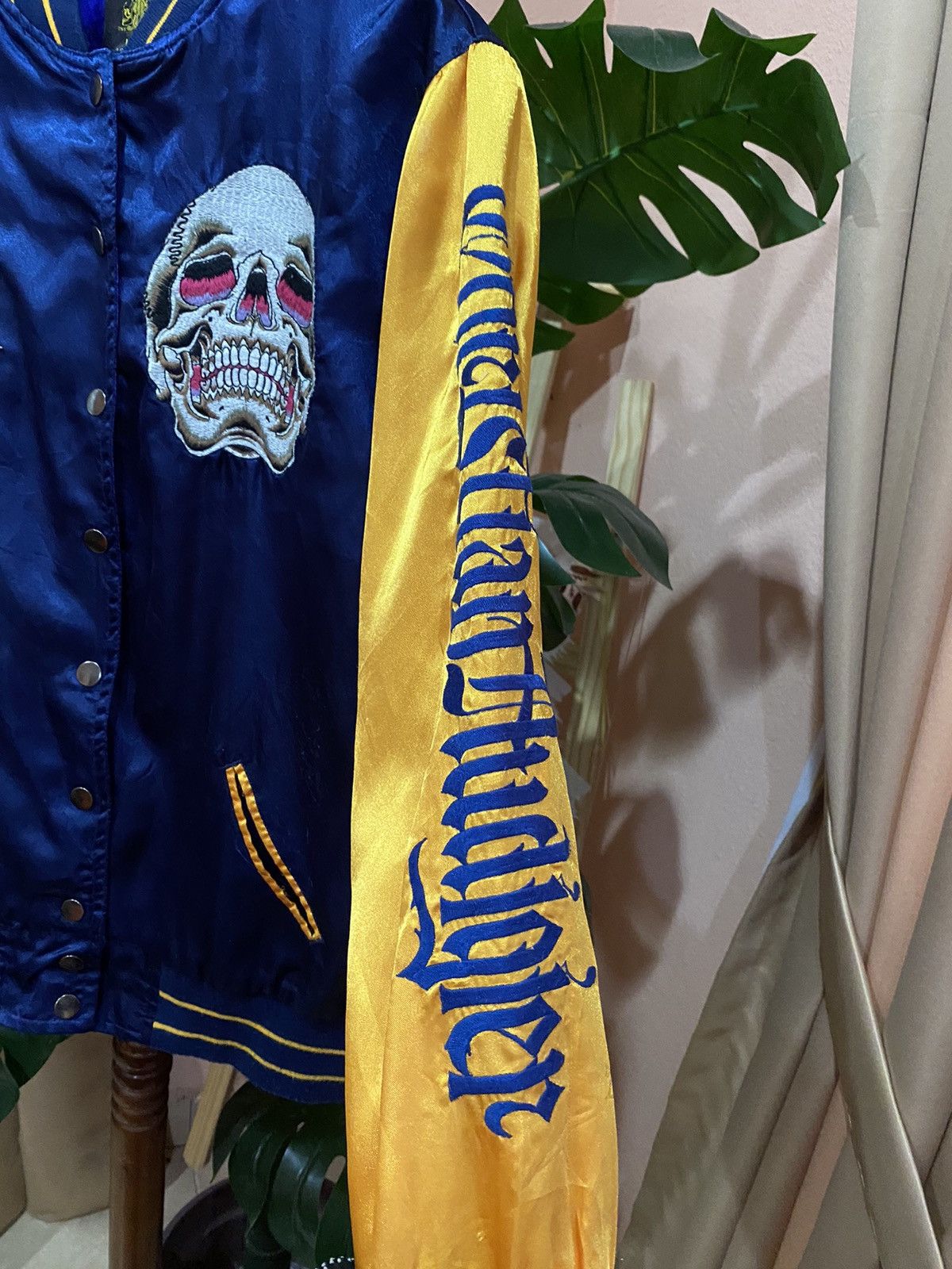 Christian Audigier Christian Audigier Allover Varsity Jacket Bold Embroidery Size US S / EU 44-46 / 1 - 7 Thumbnail