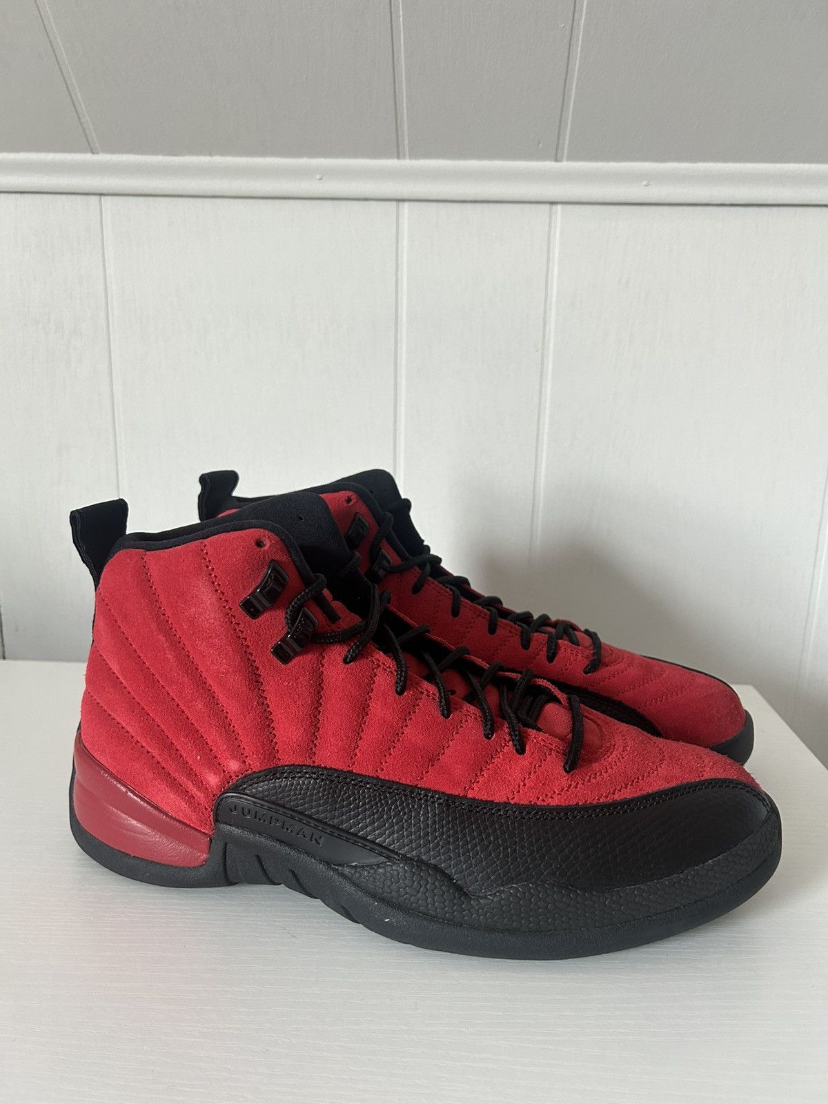 Reverse Flu Game Red And Black 12 Jordans Air Jordan 12 Retro