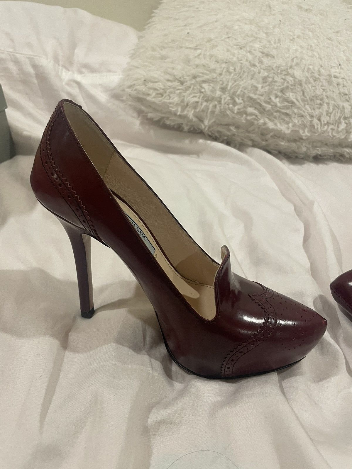 Prada Vintage Prada Heels Size US 5.5 / IT 35.5 - 2 Thumbnail