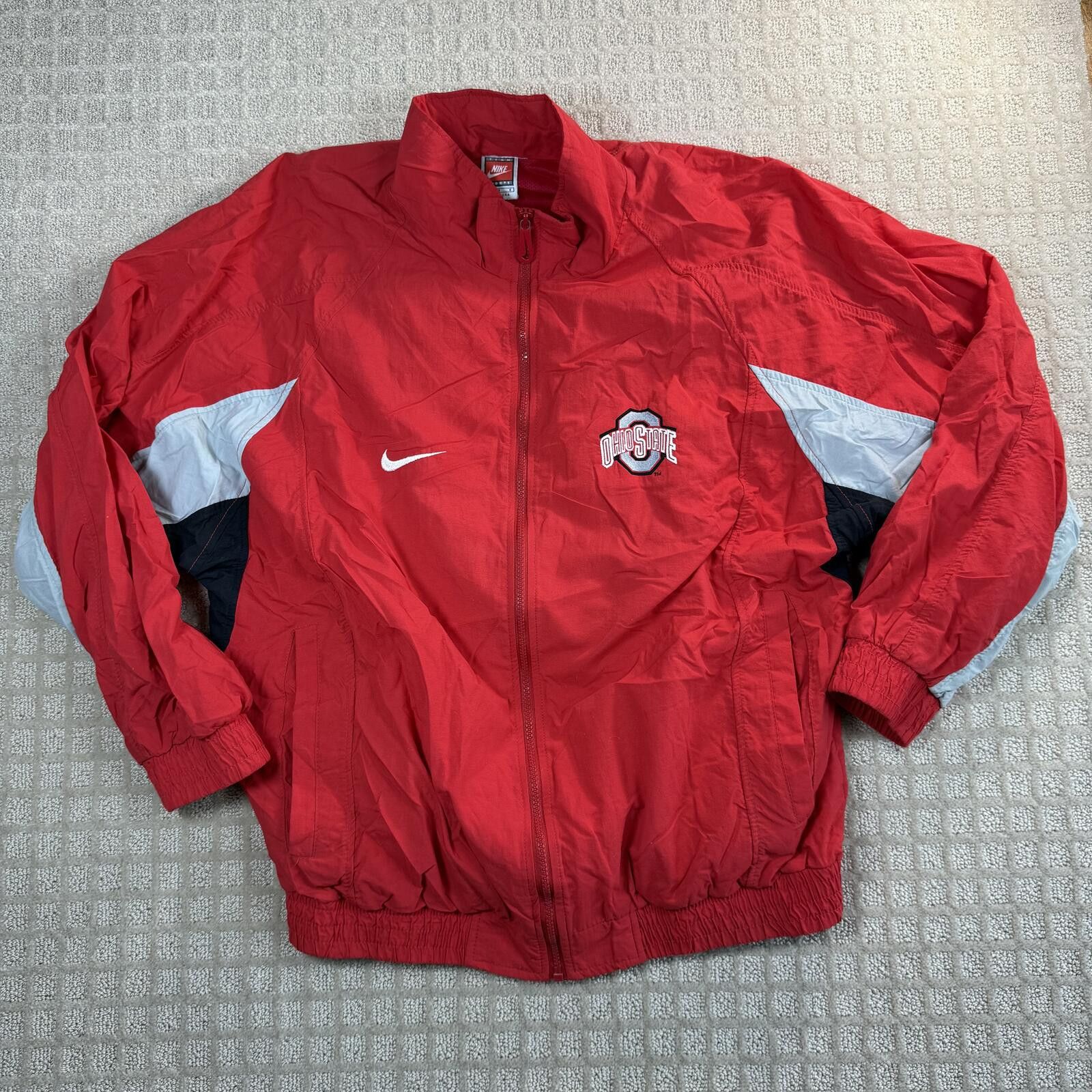 Nike Vintage Nike Team Ohio State Jacket USA Made Large Size US L / EU 52-54 / 3 - 1 Thumbnail