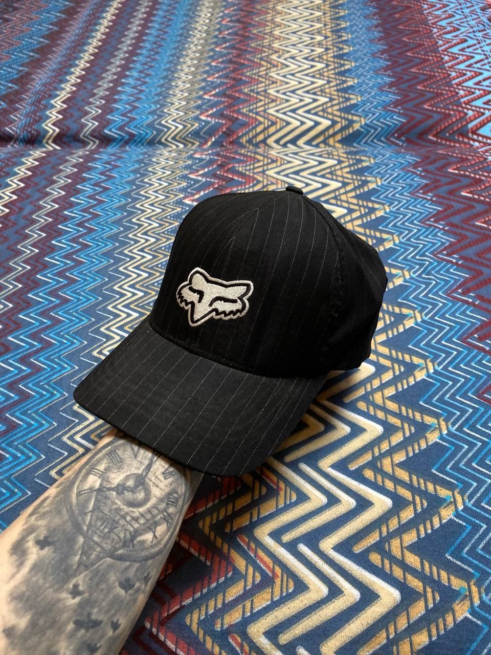 Fox Racing Fox Racing Rare Embroidered Striped Cap Size ONE SIZE - 6 Thumbnail