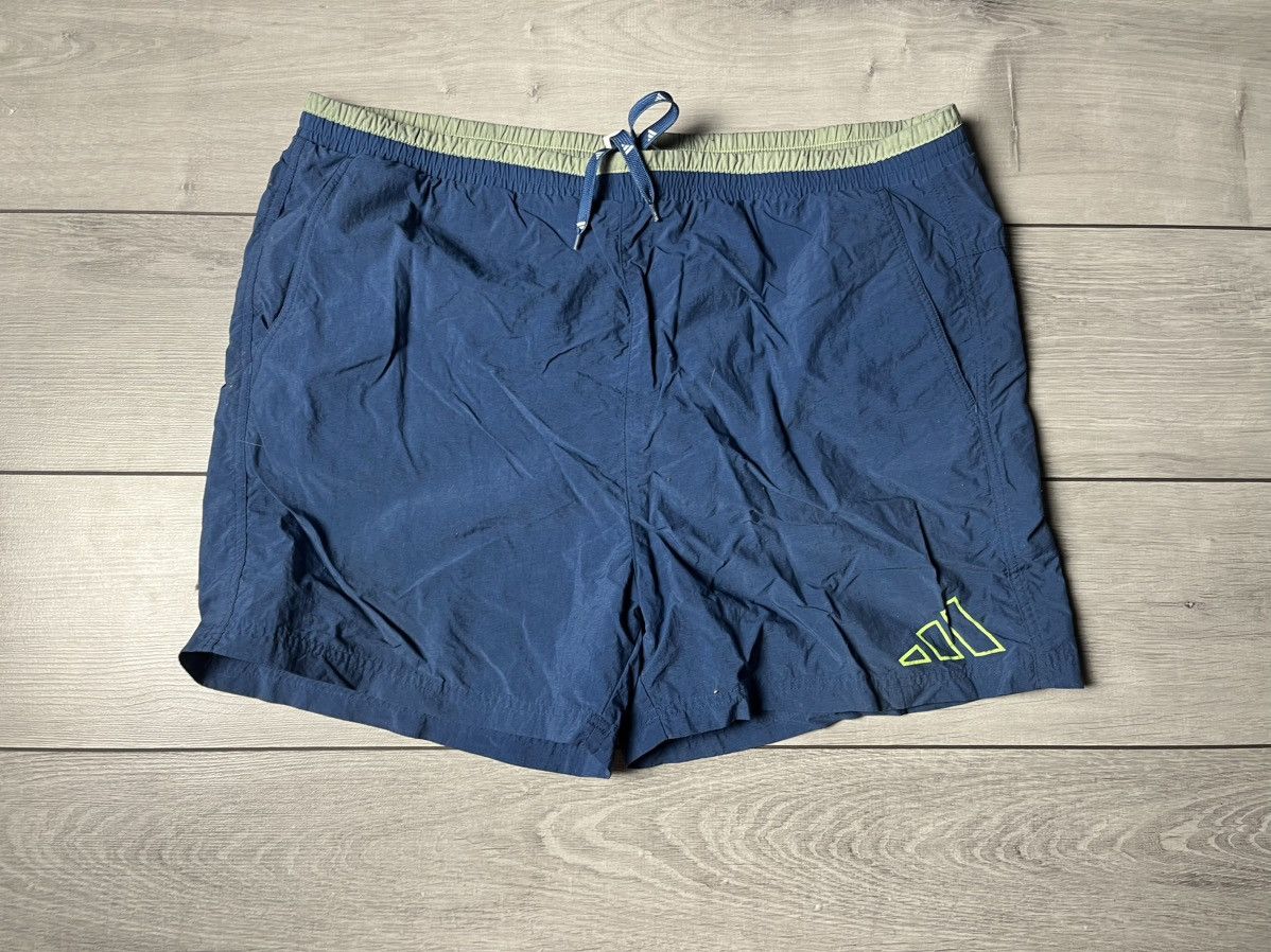 Adidas Vintage Adidas shorts swimming size XLarge Size US 36 / EU 52 - 1 Thumbnail