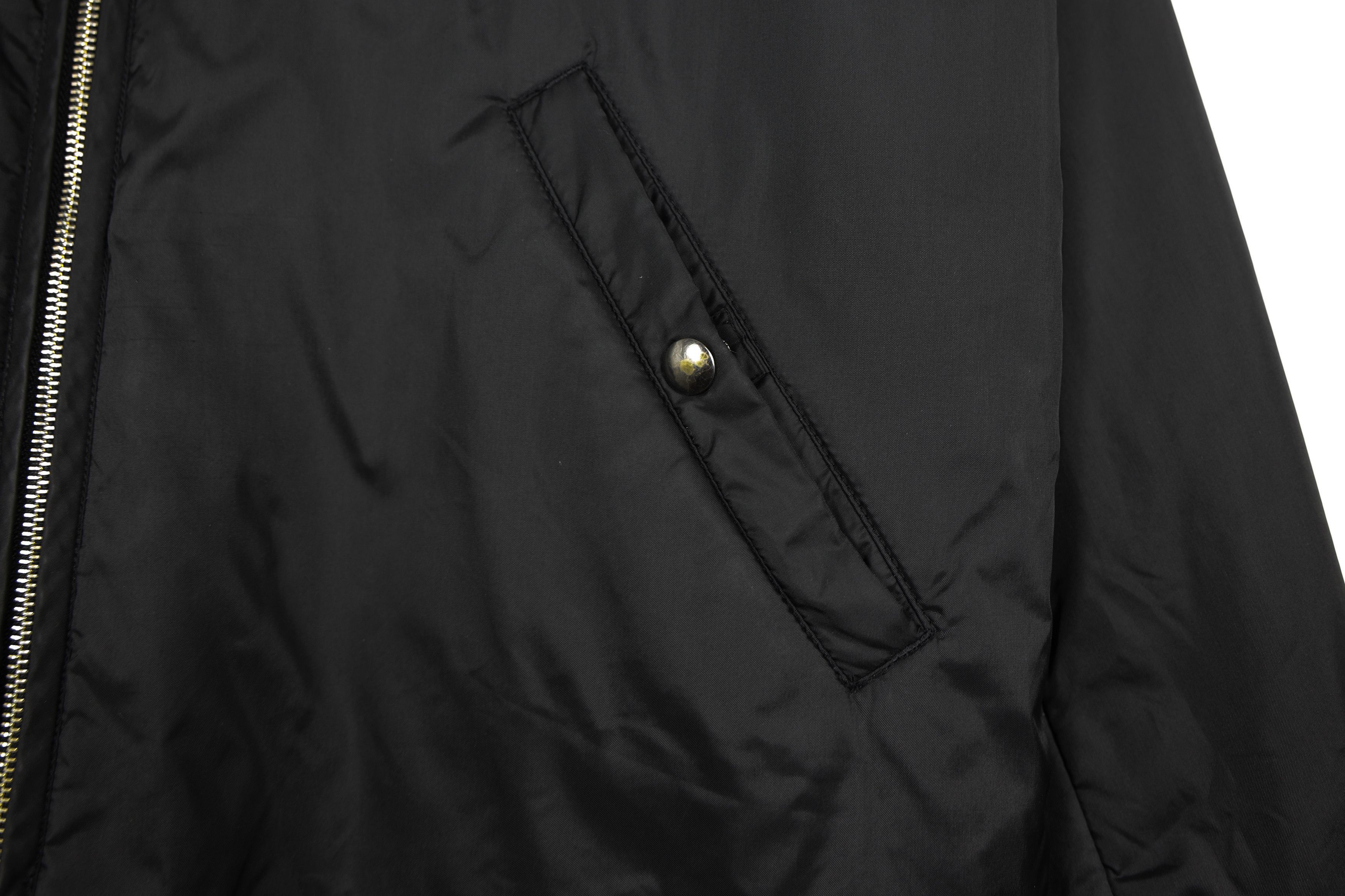 Arket Arket Black Nylon Thermore LIner Bomber Jacket 50 size Size US M / EU 48-50 / 2 - 4 Thumbnail