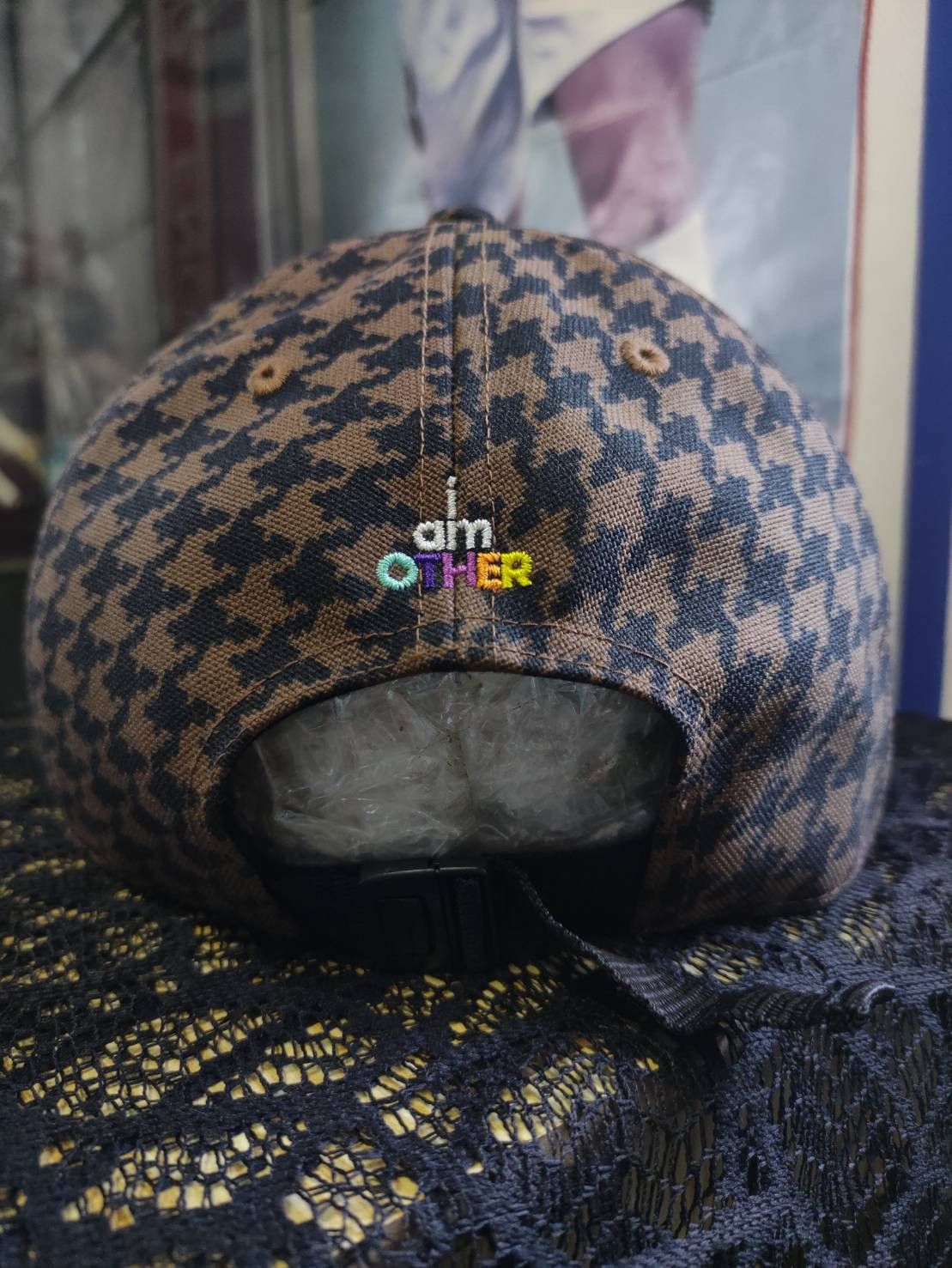 Pharrell i am OTHER Pharrell Williams Houndstooth Strapback Size ONE SIZE - 4 Thumbnail
