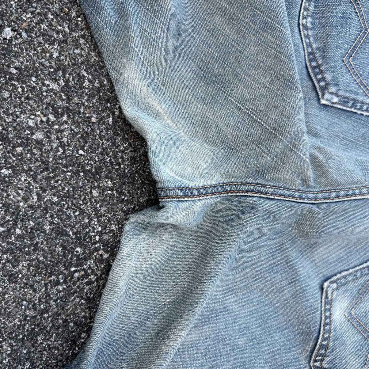 Edwin W40 VINTAGE EDWIN RUSTY DENIM FADED JEAN PANTS Size US 40 / EU 56 - 15 Thumbnail