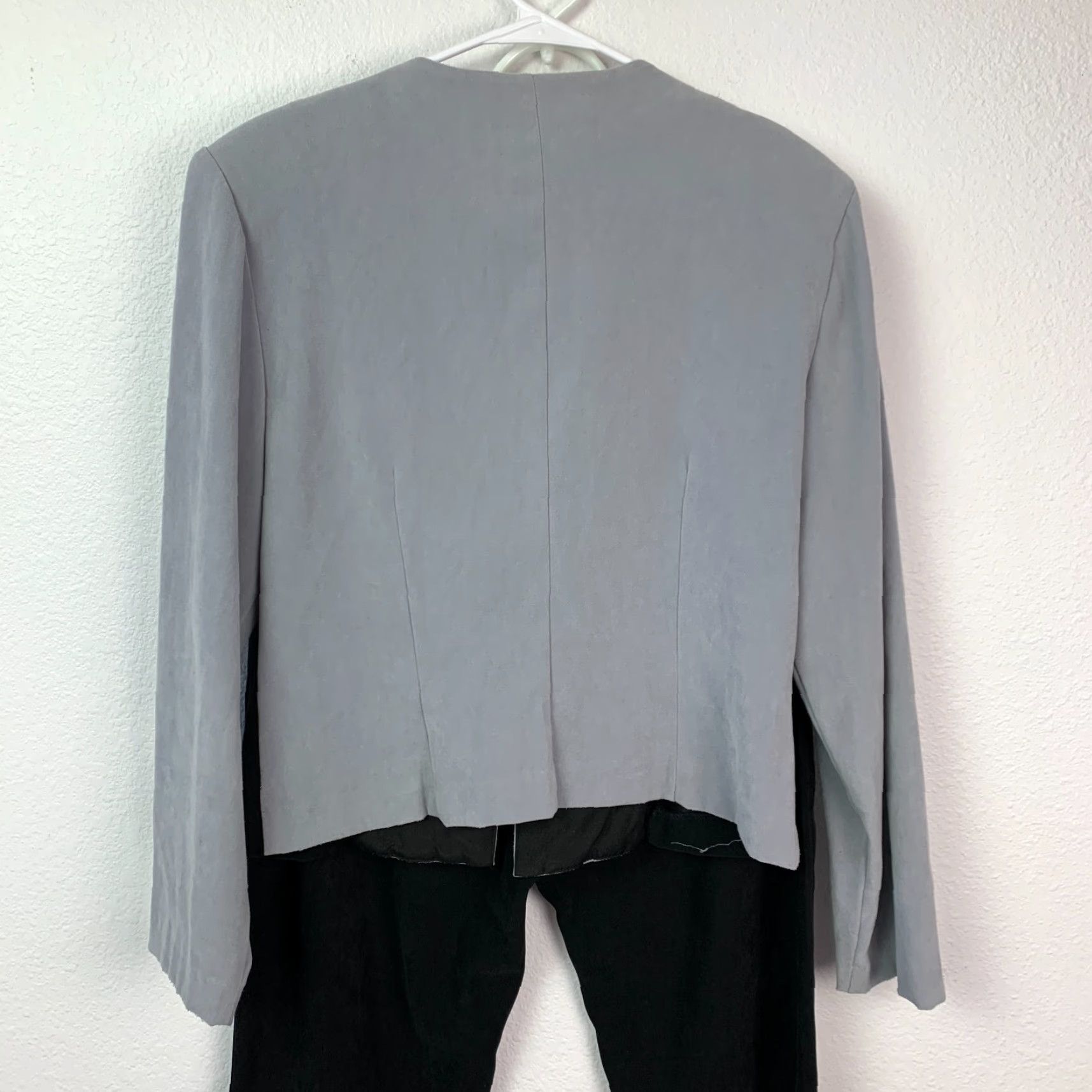 Vintage VINTAGE DJ Summers 80s Black Blazer Pants Suit Womens 14/Adult Regular 2-Piece Set Size 36" / US 14 / IT 50 - 7 Thumbnail