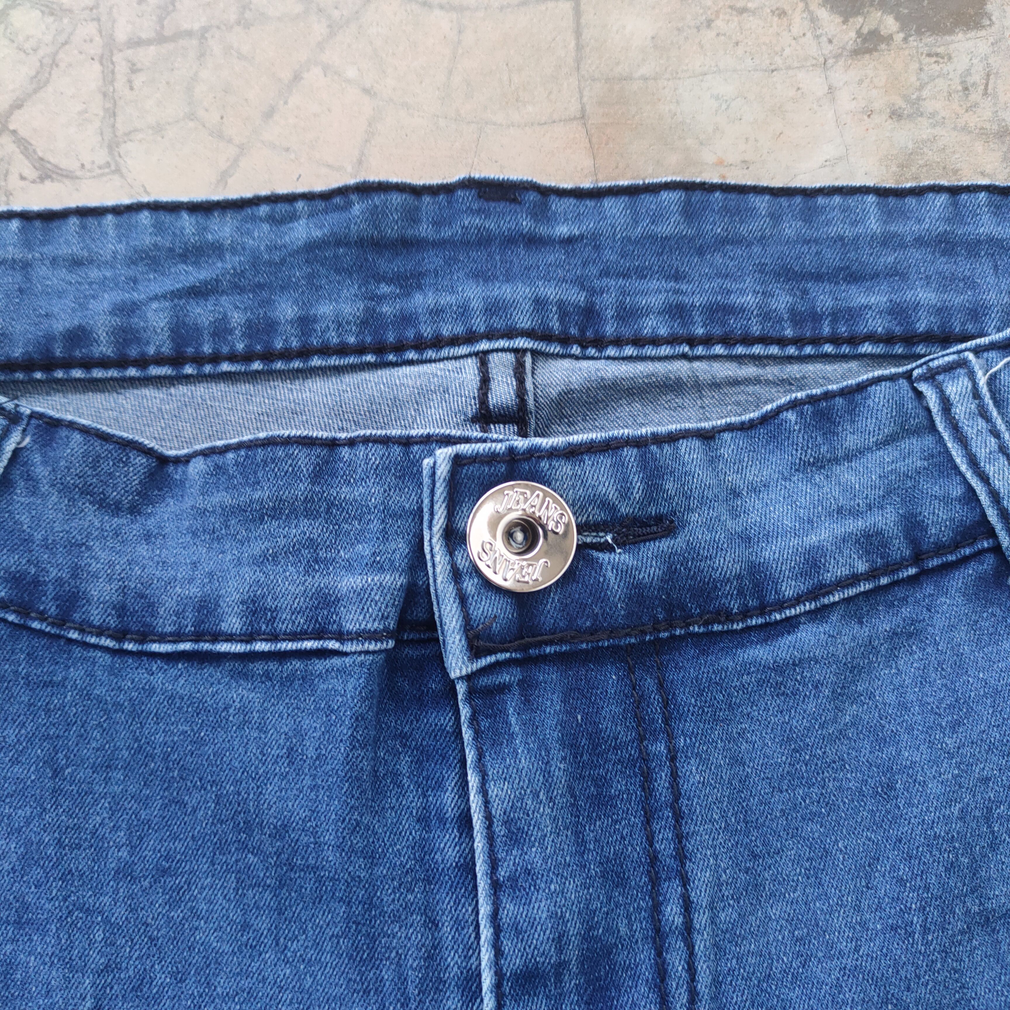 Japanese Brand VINTAGE JAPANES JEANS SKINNY BIKER FADED RIPPED JEANS PANTS Size US 35 - 5 Thumbnail