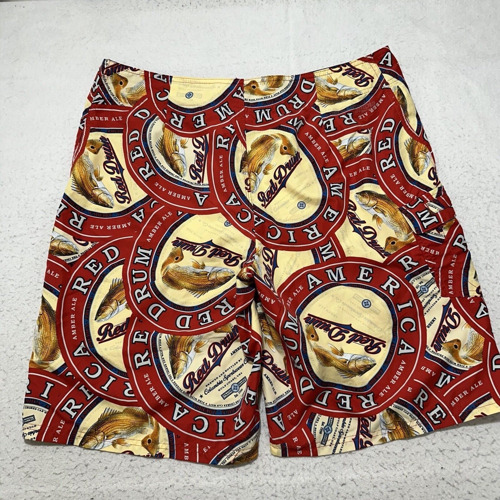 Columbia Columbia PFG 36 Swim Trunks 10" Inseam Bottle Opener USA Size US 36 / EU 52 - 7 Thumbnail