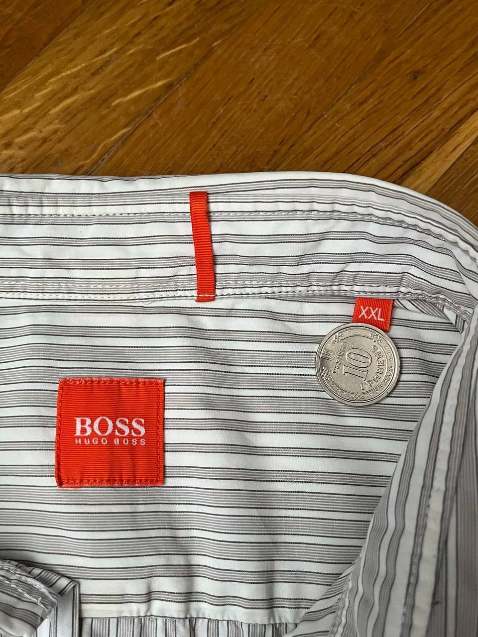 Designer Hugo Boss basic short sleeve shirt Size US XXL / EU 58 / 5 - 5 Thumbnail