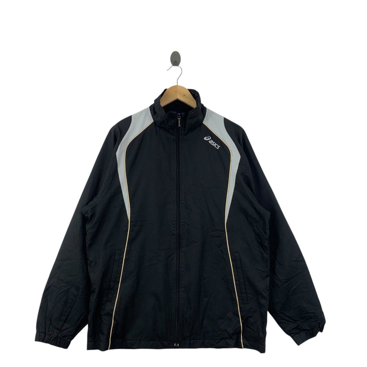 Asics Vintage ASICS JAPAN TEAM Training Warm Jacket Windbreaker Size US XXL / EU 58 / 5 - 4 Thumbnail