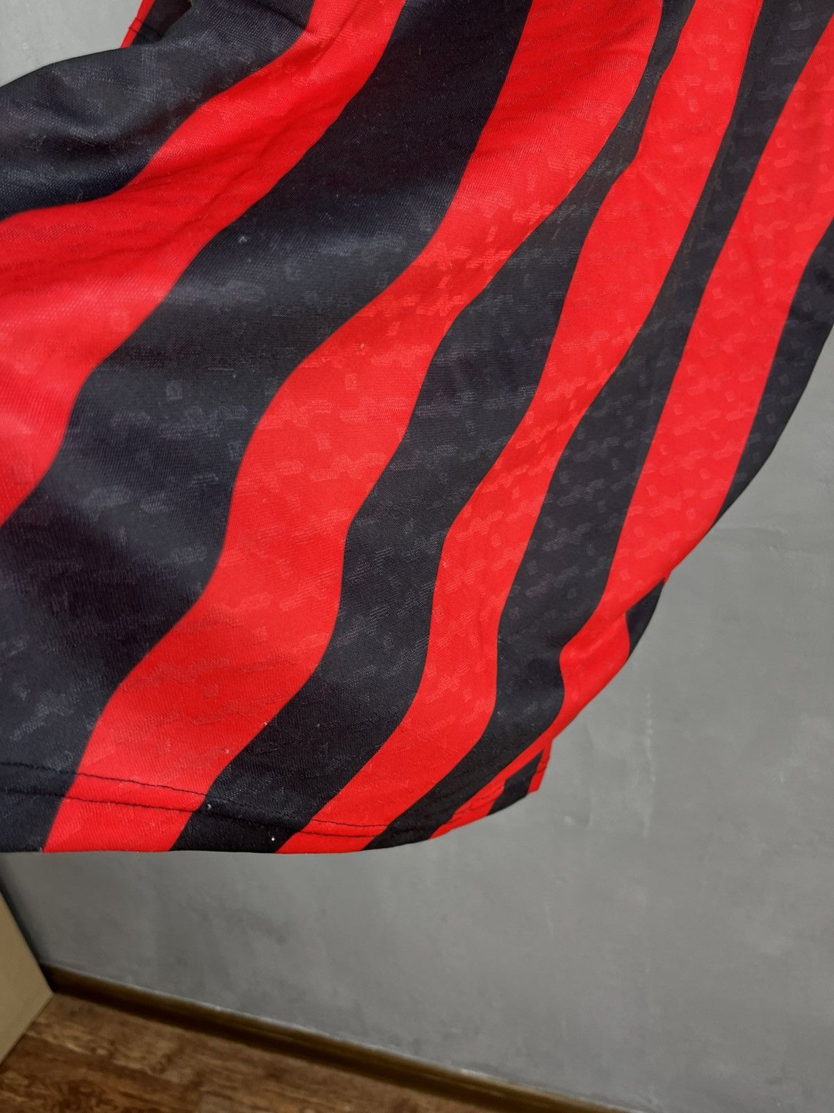 Vintage AC Milan Jersey vintage 90s football Soccer retro replica Size US XL / EU 56 / 4 - 11 Thumbnail