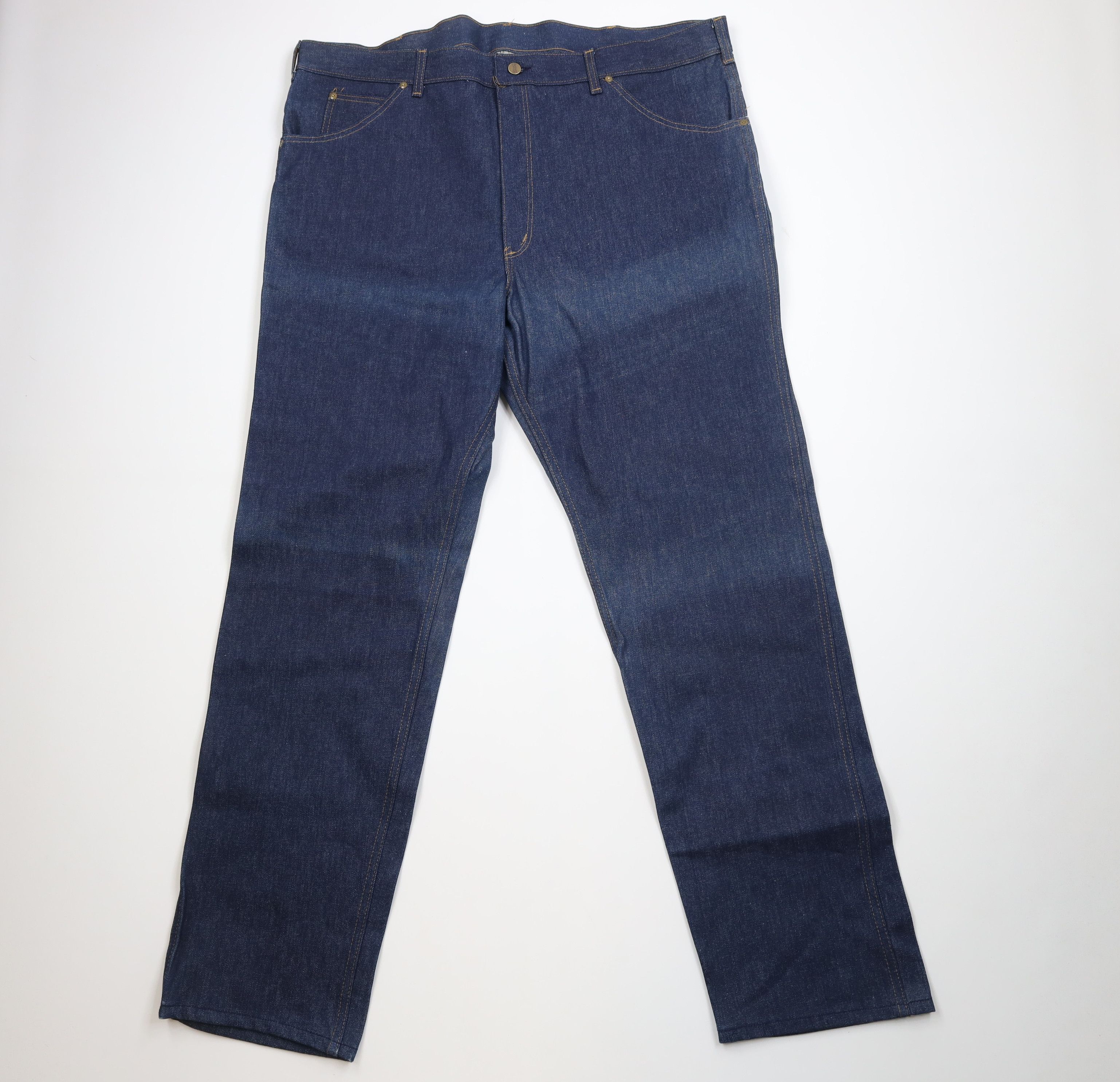 Carhartt Deadstock Vintage 80s Carhartt Wide Leg Denim Jeans Blue USA Size US 44 / EU 60 - 1 Thumbnail