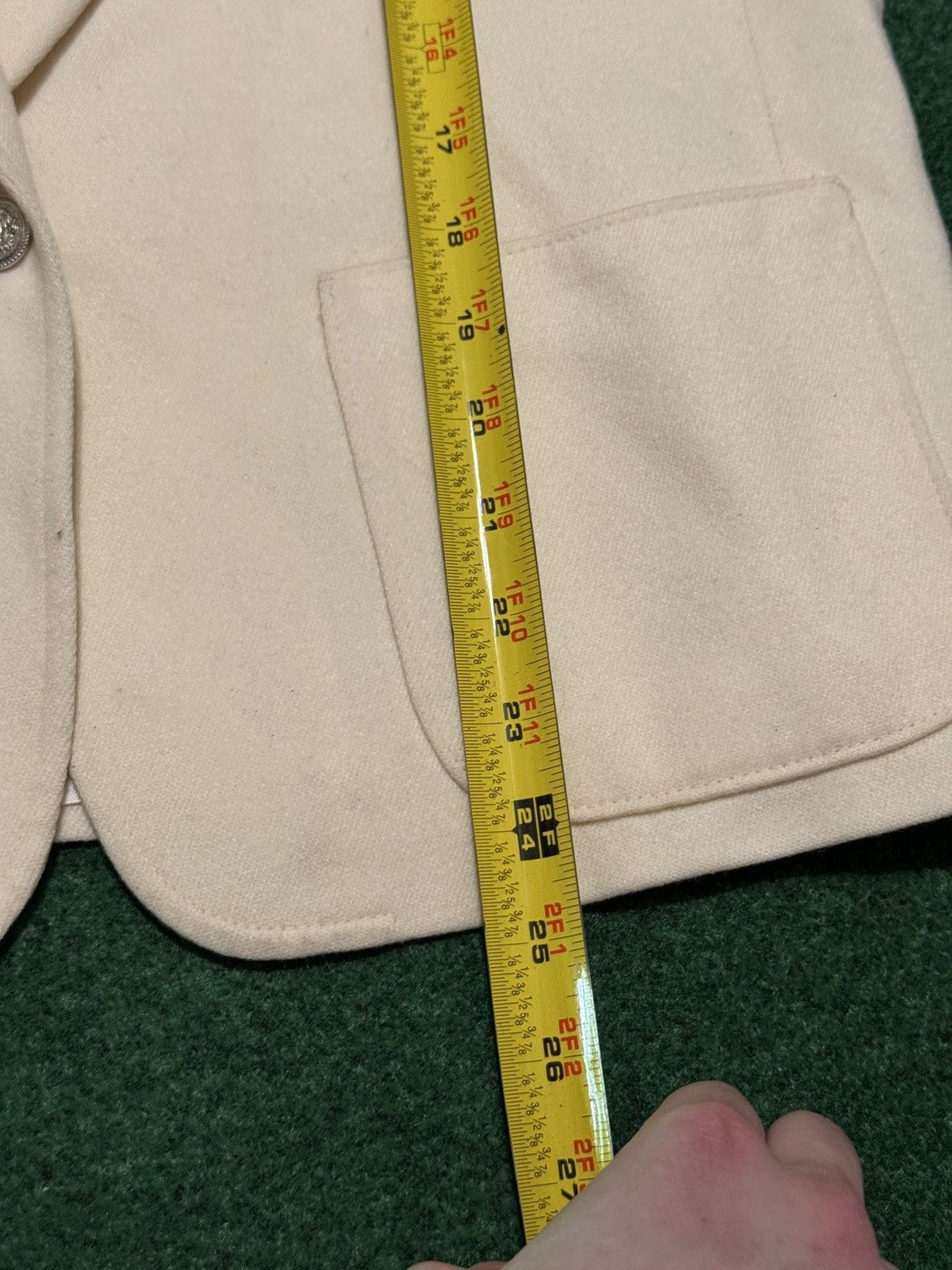 Pendleton Vintage Pendleton Wool Blazer Cream Crest Petite 14 Jacket Size XL / US 12-14 / IT 48-50 - 10 Thumbnail