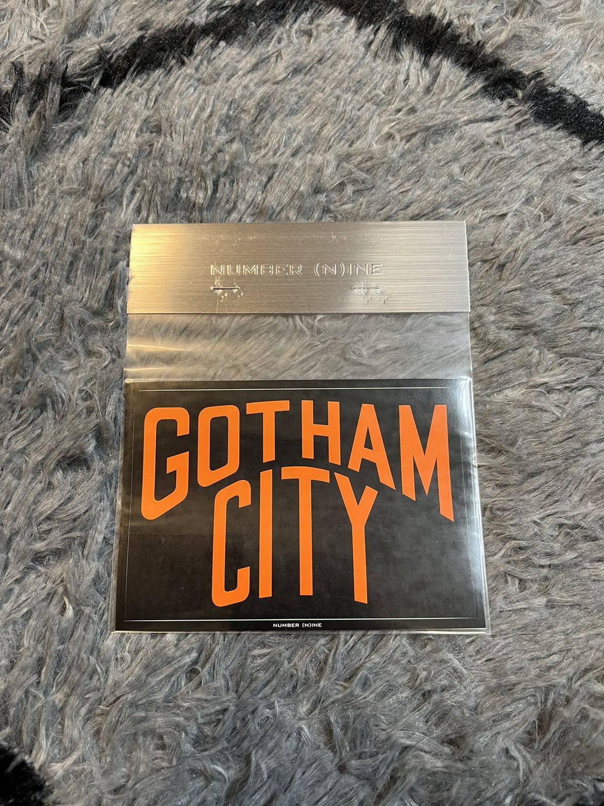 Number (N)ine Number (N)ine 2002 Gotham City Sticker Orange Size ONE SIZE - 1 Thumbnail