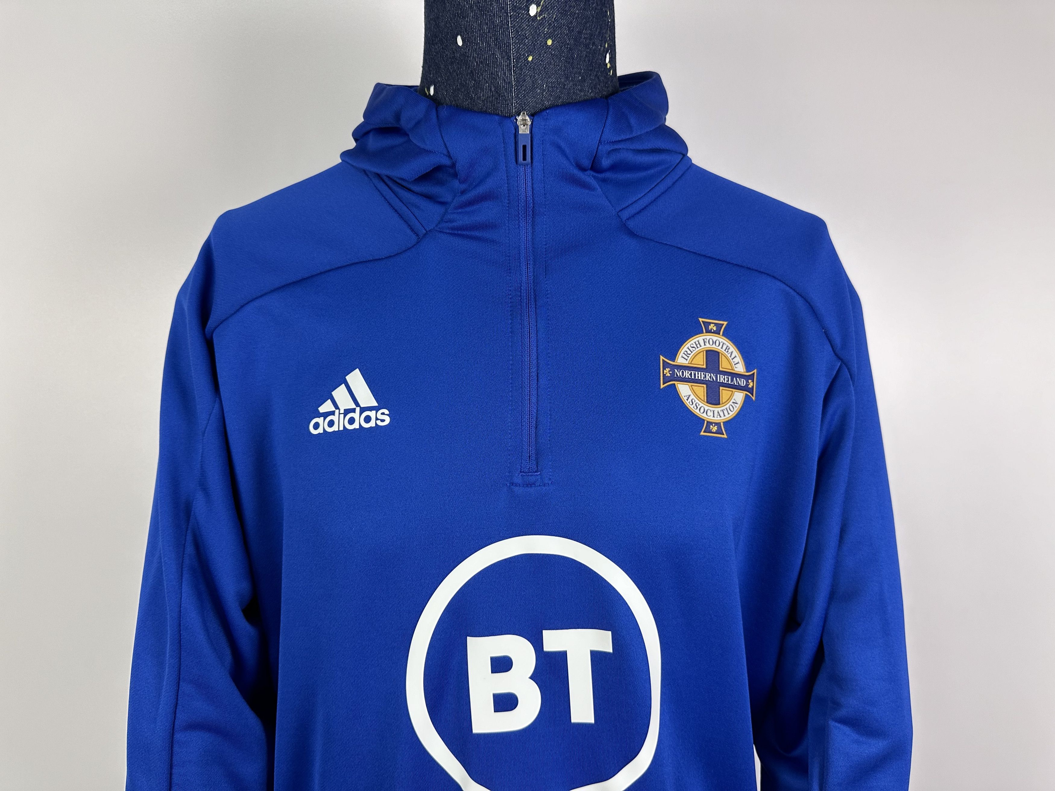 Adidas Northern Ireland Training Football Jacket Long Sleeve Adidas Size US XL / EU 56 / 4 - 5 Thumbnail