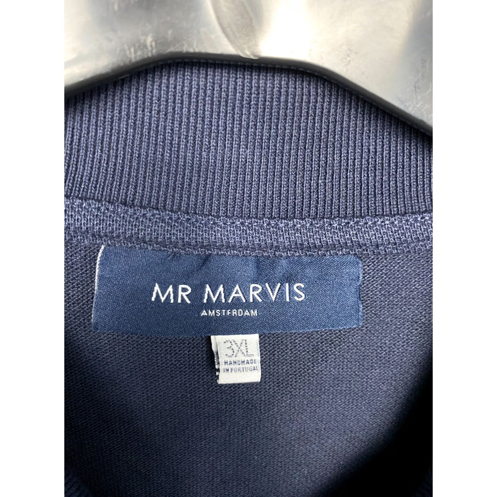 Vintage Mr Marvis Vintage Mens Polo Shirt 3XL Blue Polo Mens 3XL Vintage Shirt Size US XXL / EU 58 / 5 - 3 Thumbnail