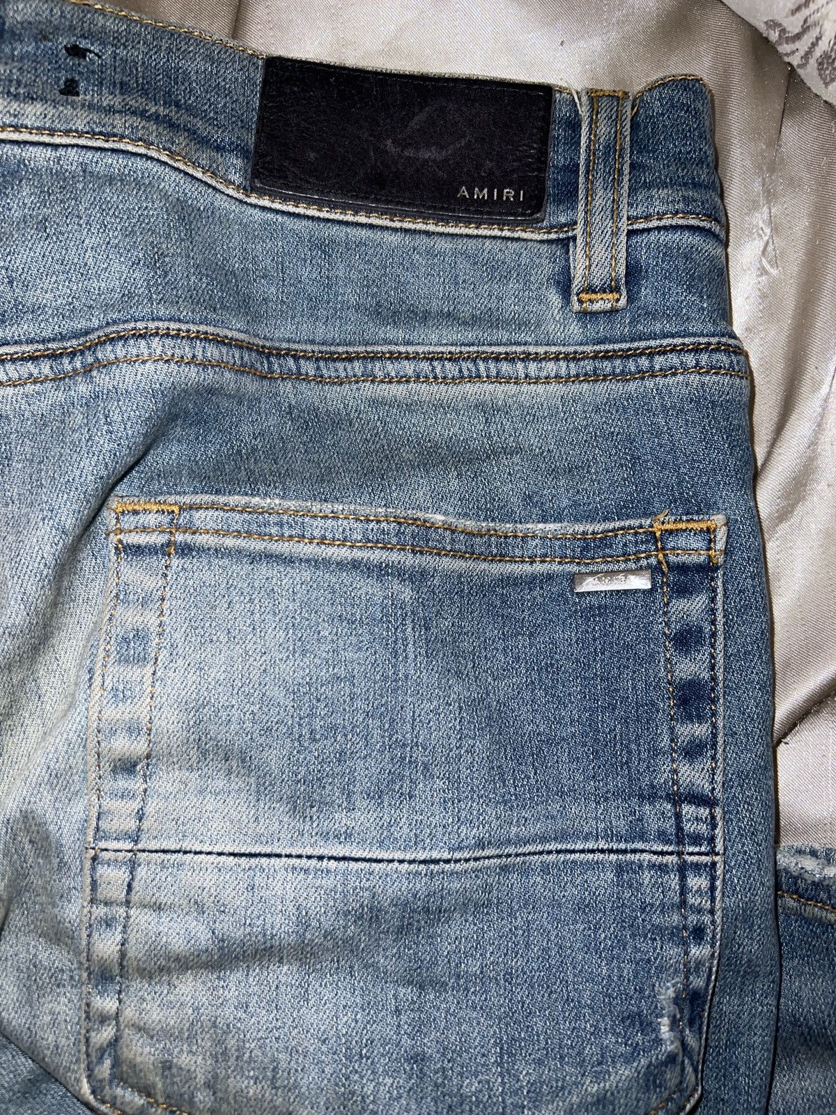 Amiri Amiri mx1 Size US 30 / EU 46 - 2 Thumbnail