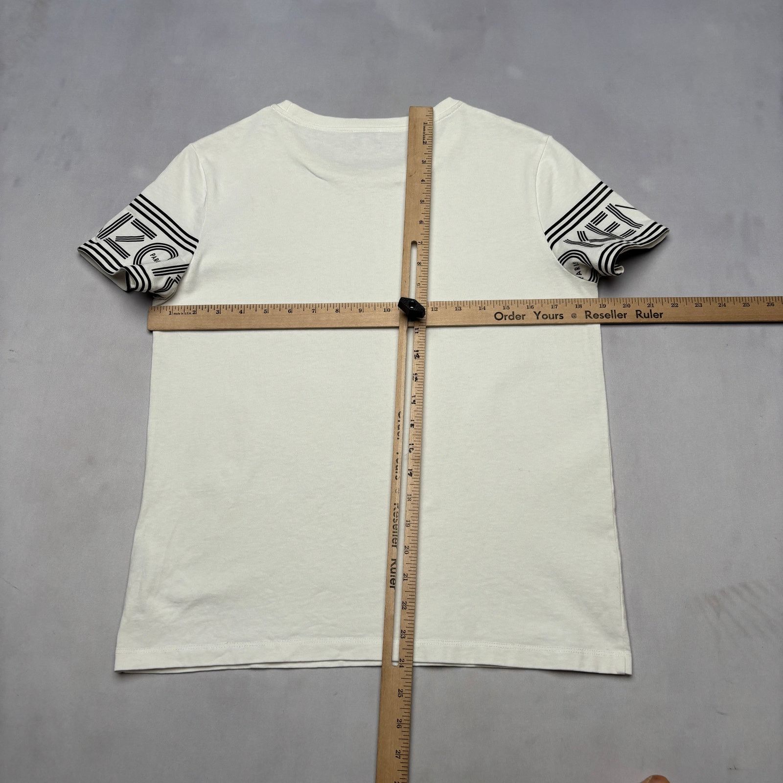 Kenzo Kenzo Logo Sleeve Crew Neck T Shirt Women's Small Streetwear Size S / US 4 / IT 40 - 3 Thumbnail