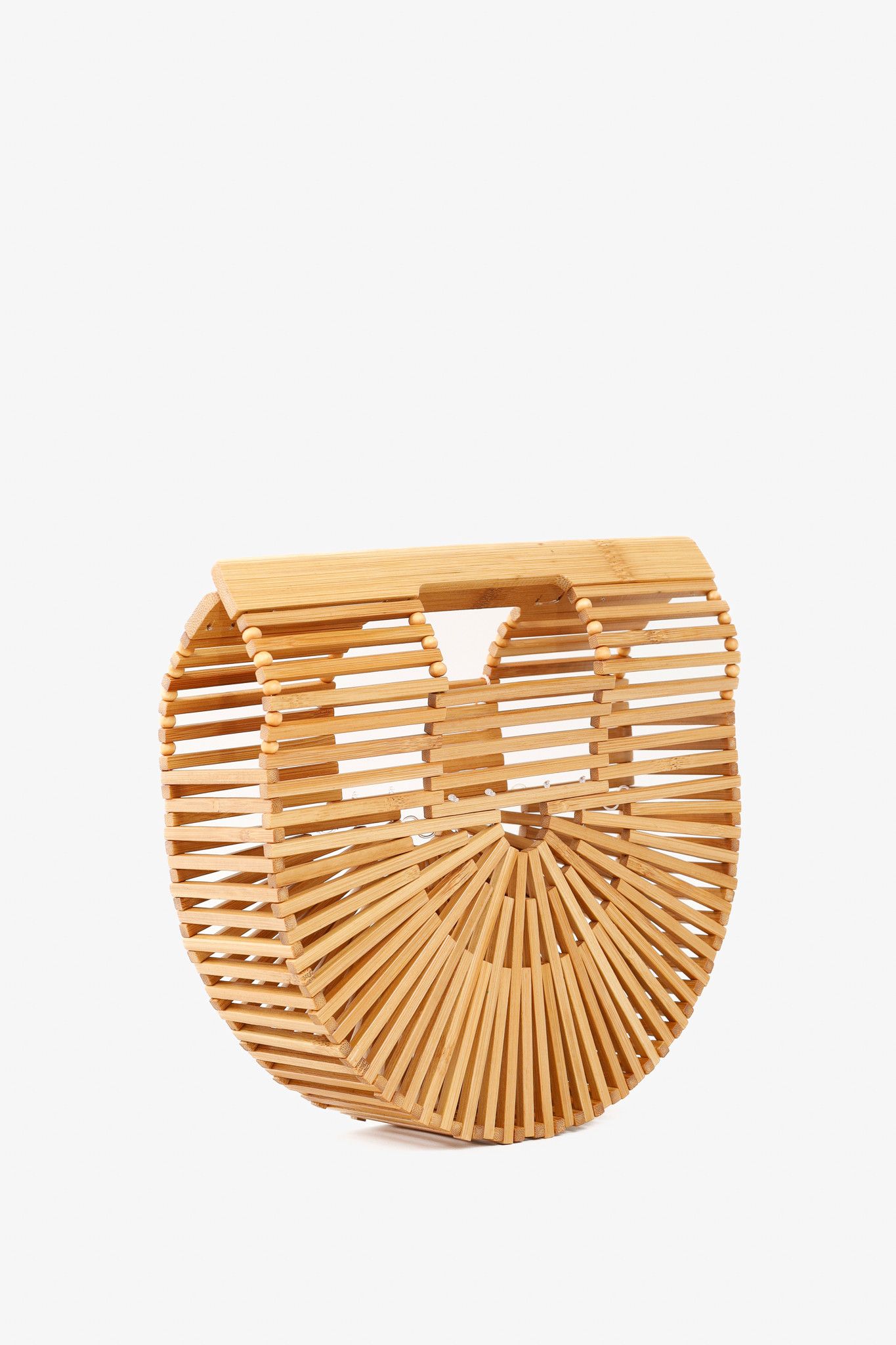 Cult Gaia Cult Gaia Gaias Mini Ark Bamboo Structural Handbag Size ONE SIZE - 2 Thumbnail