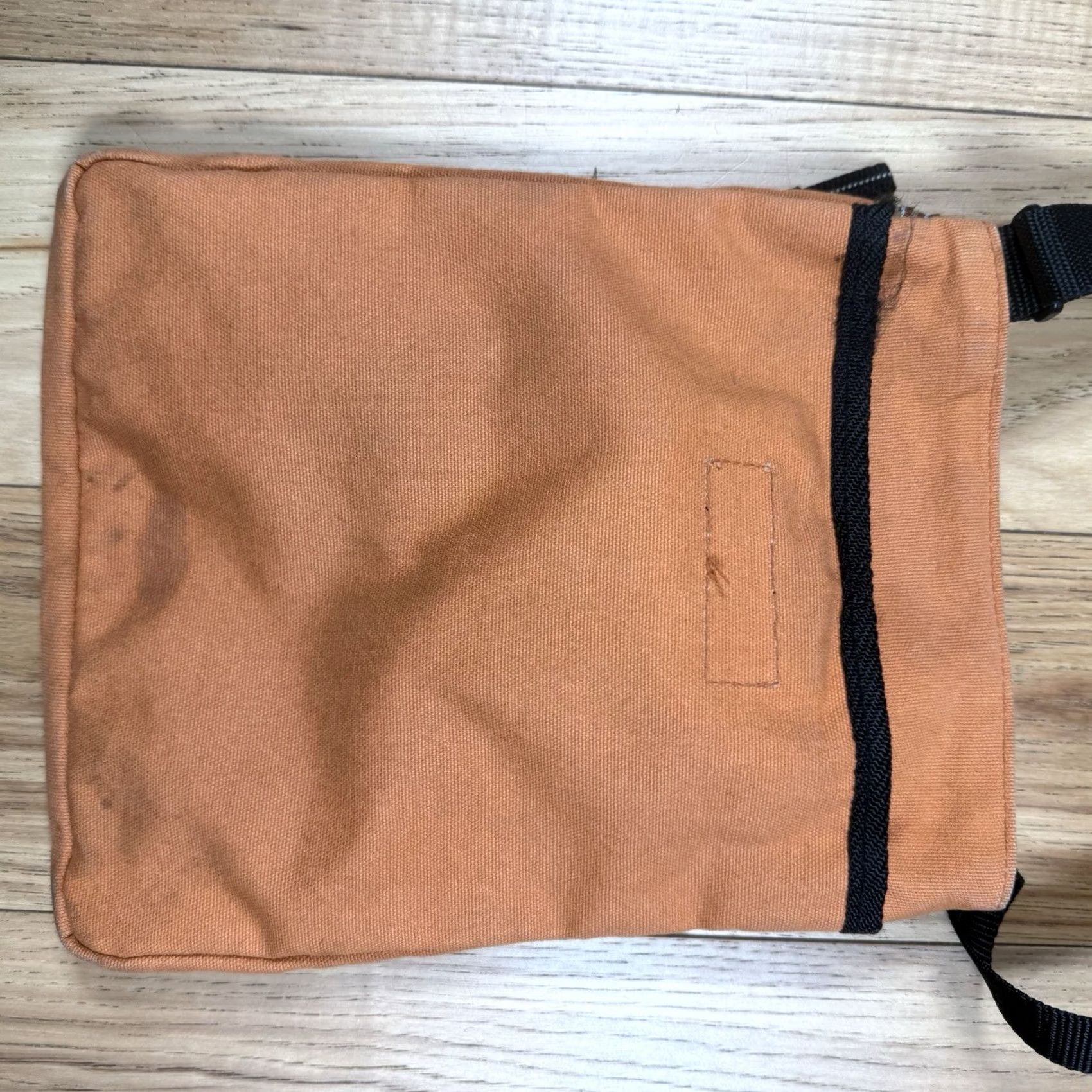 KAVU KAVU Crossbody Small Bag Orange Canvas 11x9 Adjustable Strap Women Small Orange Cross-Body Bag Womens Size ONE SIZE - 6 Thumbnail