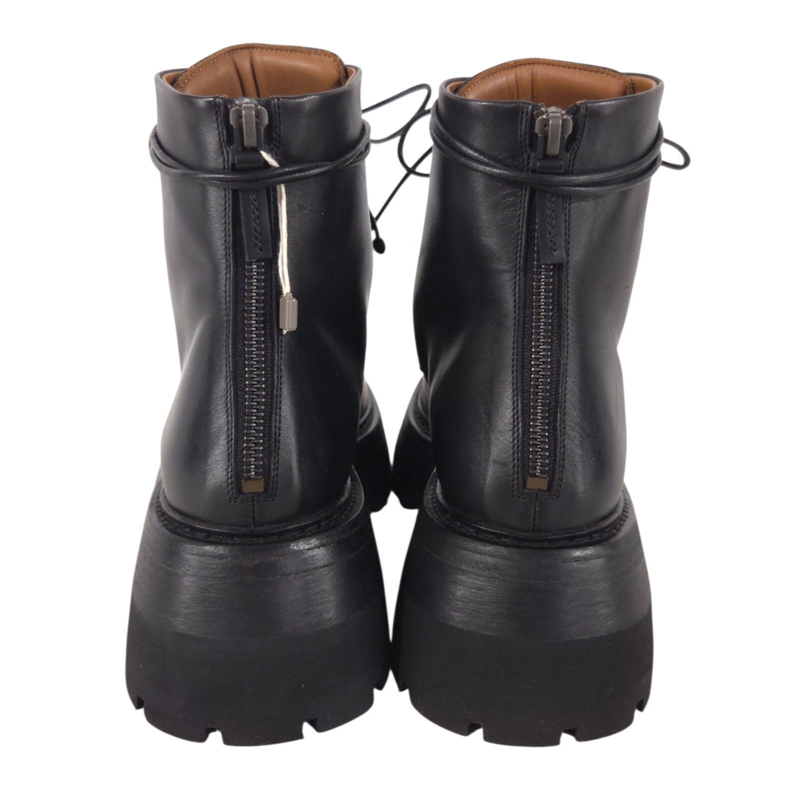 Marsell Marsell Platform Ankle Boots US 10 EU 40 Women Black Leather Size US 10 / IT 40 - 5 Thumbnail