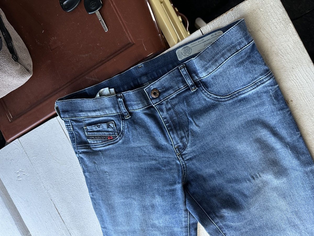 Diesel 🚨 DIESEL IFSIXWASNINE JEANS DENIM RARE Y2K FIT GOTHIC PUNK Size 30" / US 8 / IT 44 - 2 Thumbnail