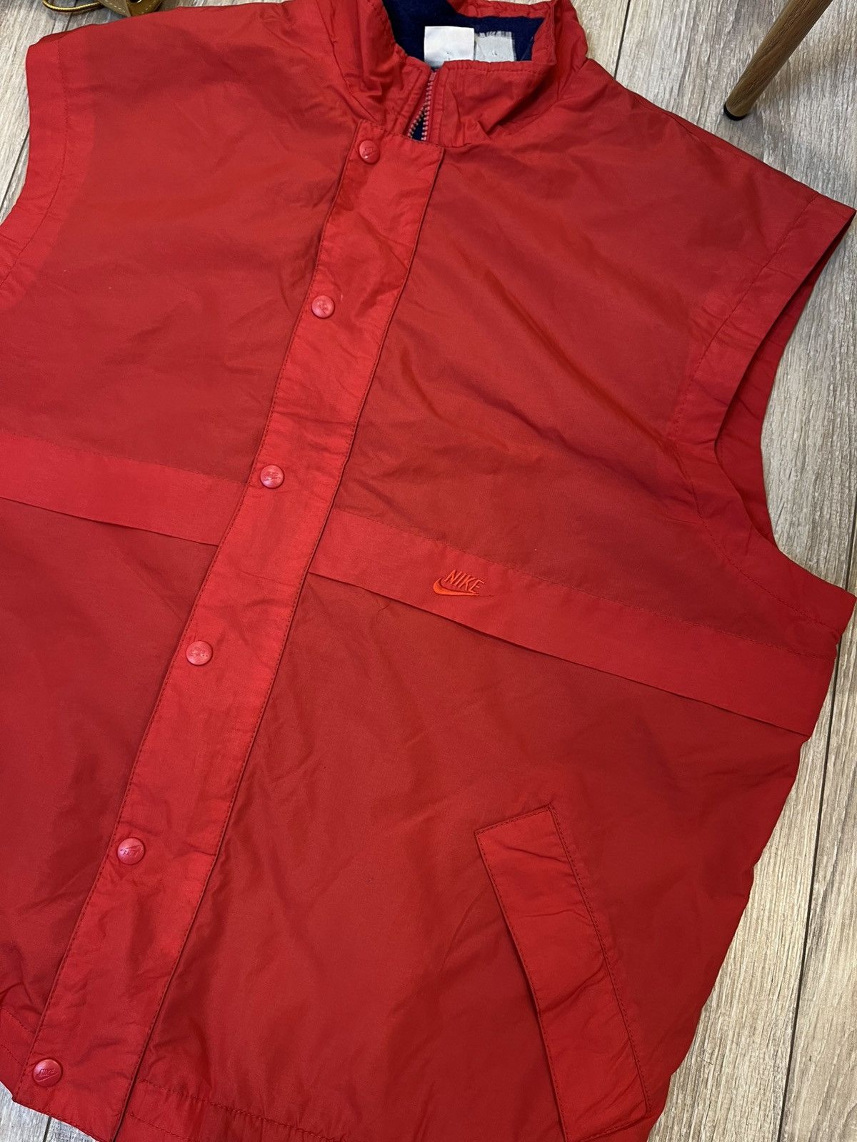 Nike 🚨NIKE VINTAGE 80s VEST NYLON BOXY FIT Size US XL / EU 56 / 4 - 3 Thumbnail