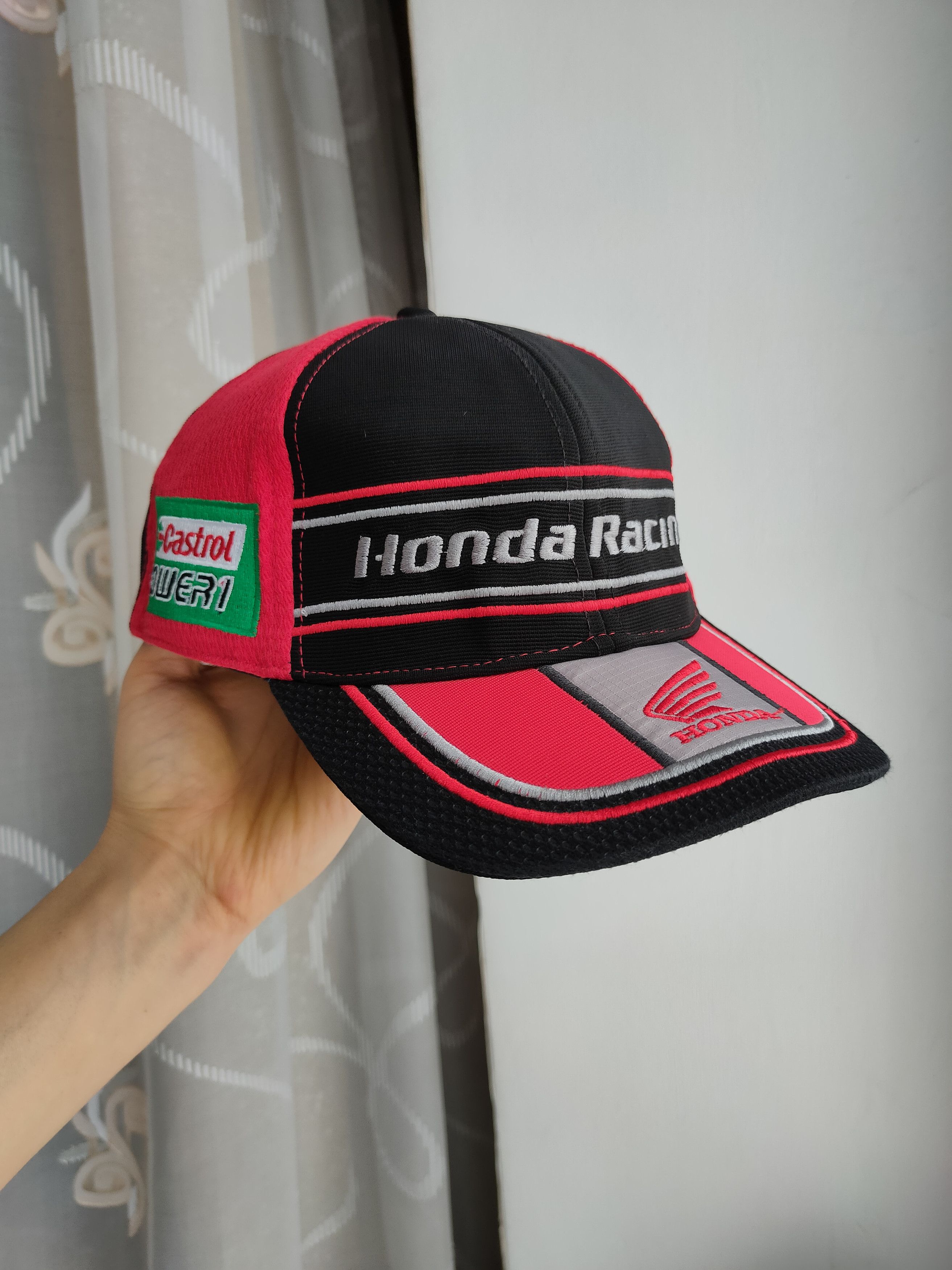 Honda Vintage Y2K Honda Racing Cap Hat Custrol Power 90s cap Size ONE SIZE - 11 Thumbnail