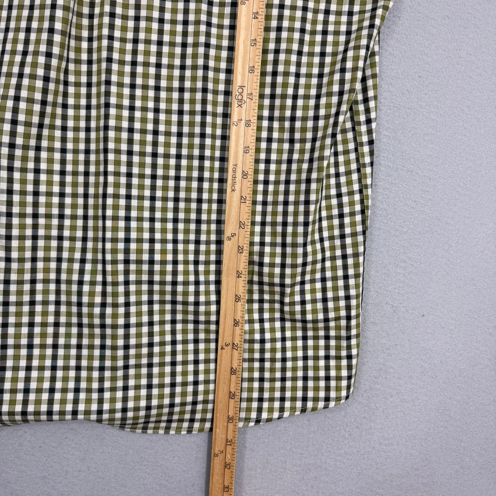 Barbour Barbour Button Down Shirt Medium Green Plaid Long Sleeve Size US M / EU 48-50 / 2 - 8 Thumbnail