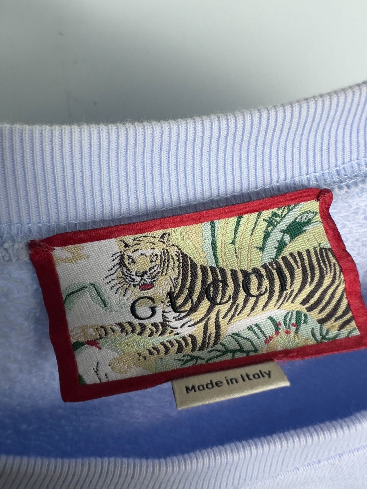 Gucci Gucci New Tiger Flower and Bird Logo Sweatshirt Size US M / EU 48-50 / 2 - 2 Thumbnail
