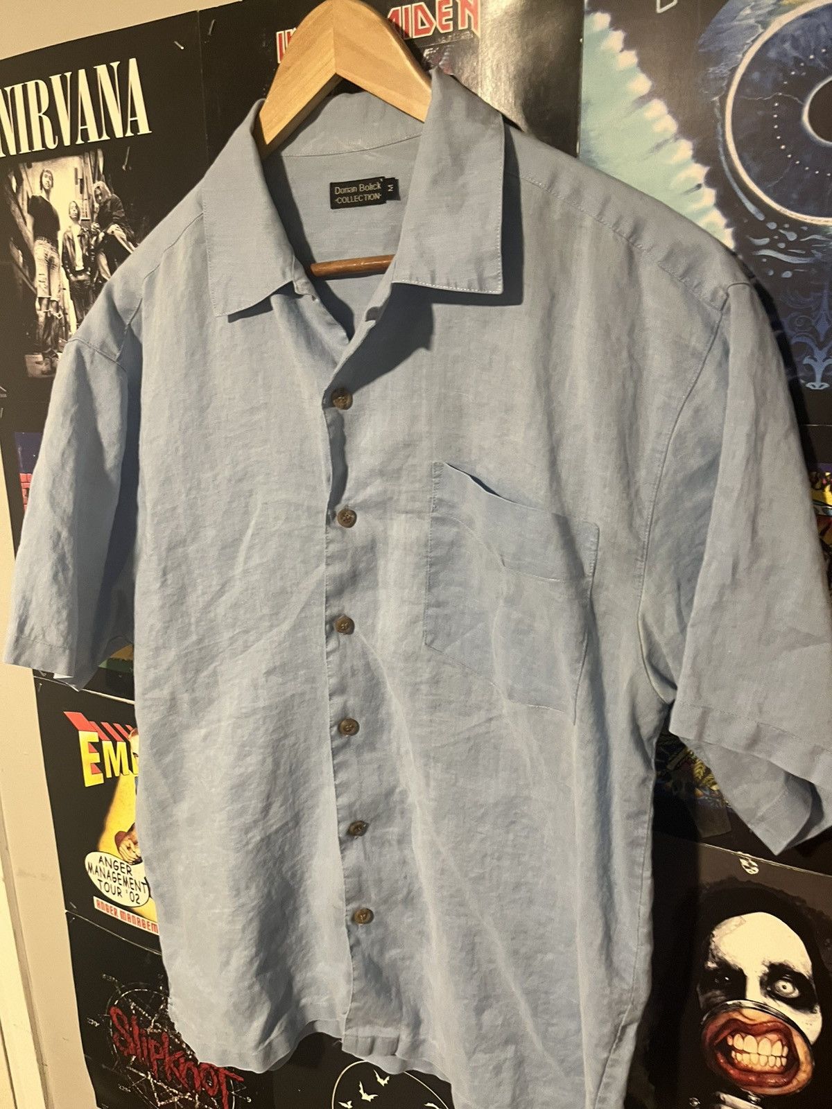 L.L. Bean × Polo Ralph Lauren × Vintage Vintage 90’s Dorian Bolick Collection Cotton button up shirt Size US L / EU 52-54 / 3 - 2 Thumbnail