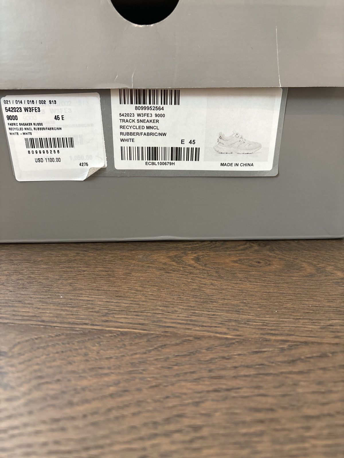 Balenciaga × Designer Balenciaga Track Sneaker White Size 45/12 Size US 12 / EU 45 - 8 Thumbnail