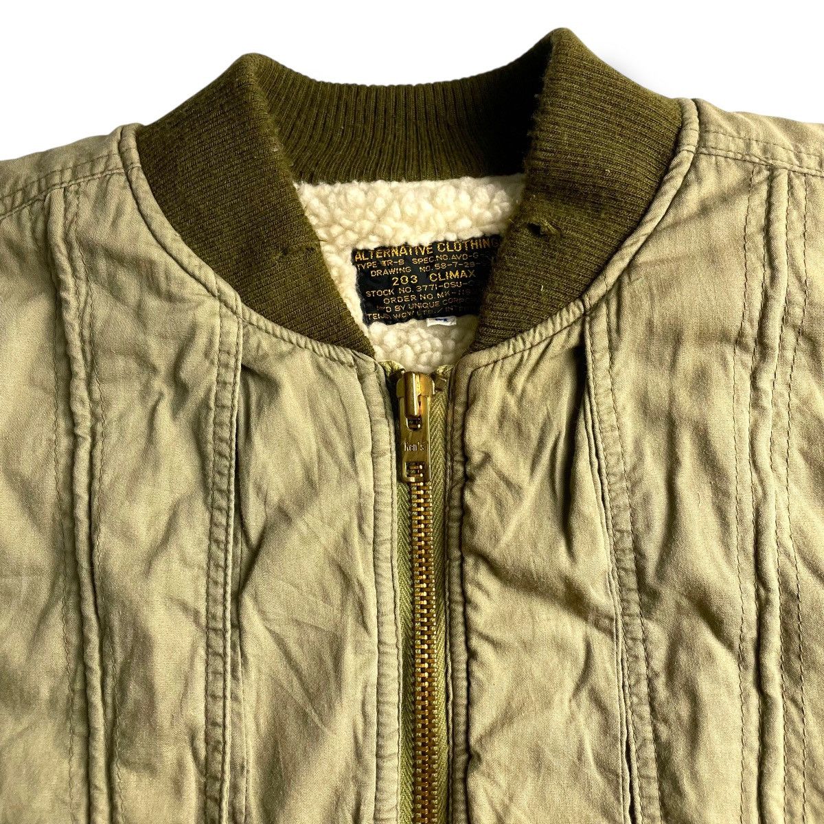 Buzz Rickson's 🇯🇵 VINTAGE 80s ALTERNATIVE MILITARY LINED SHERPA JACKET Size US M / EU 48-50 / 2 - 7 Thumbnail