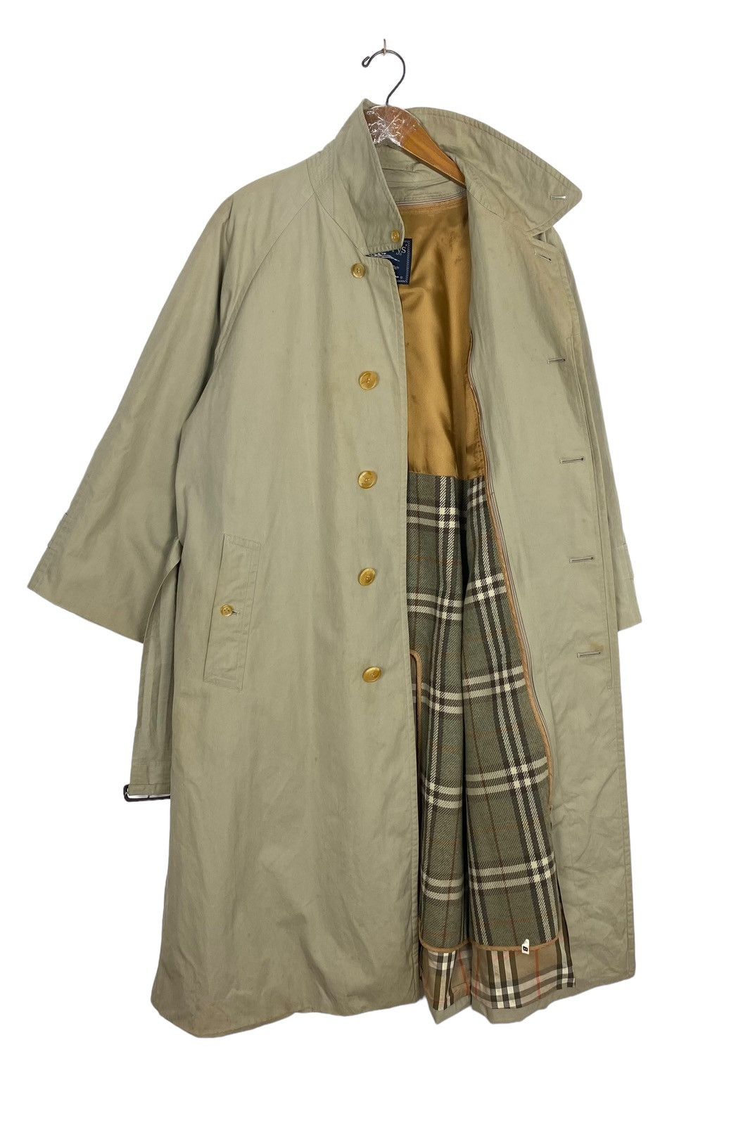 Burberry Rare‼️ Vintage Burberrys Belted Trench Coat Size US L / EU 52-54 / 3 - 1 Thumbnail