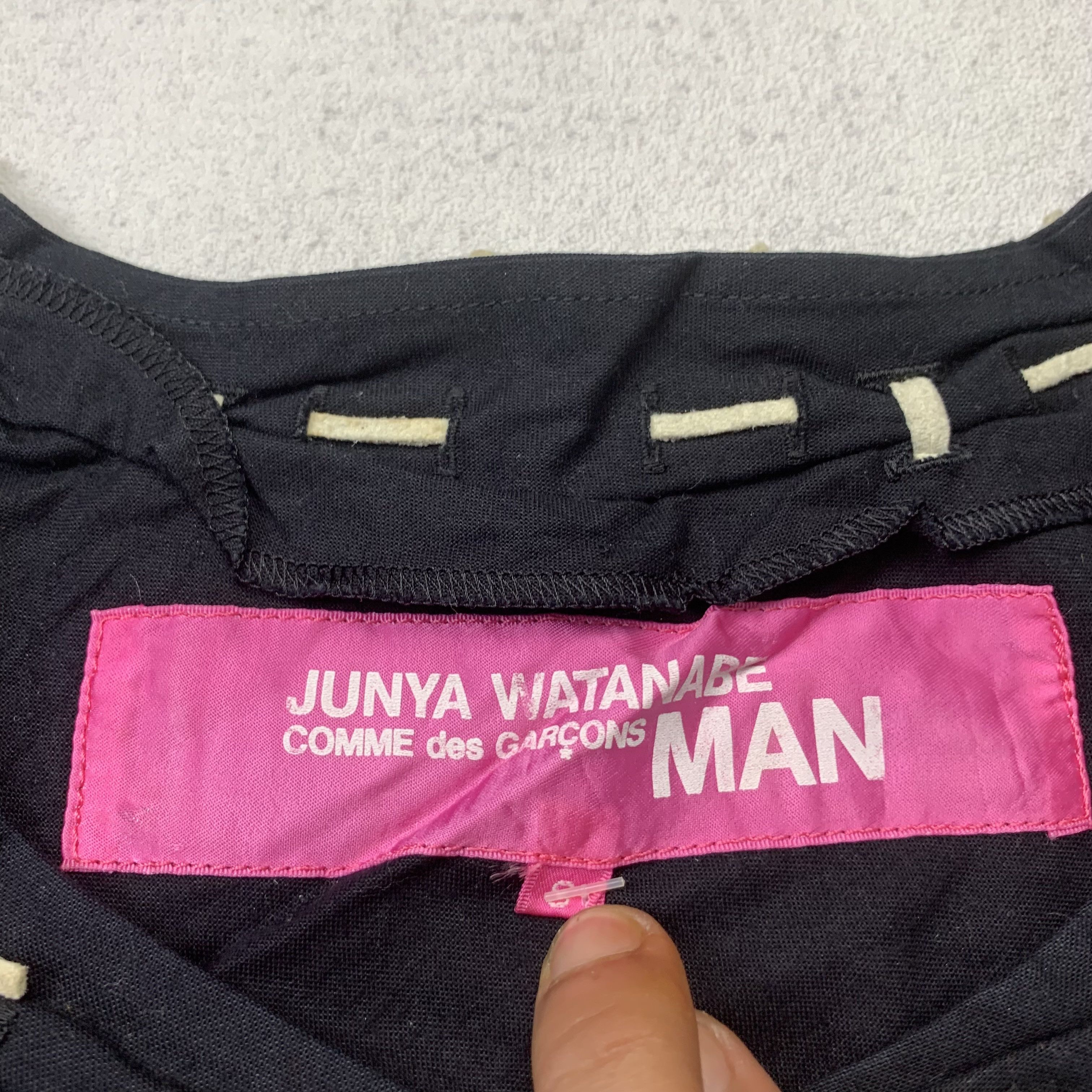 Comme des Garcons Vintage Junya Watanabe CDG Longsleeve Tshirt Size S / US 4 / IT 40 - 7 Thumbnail