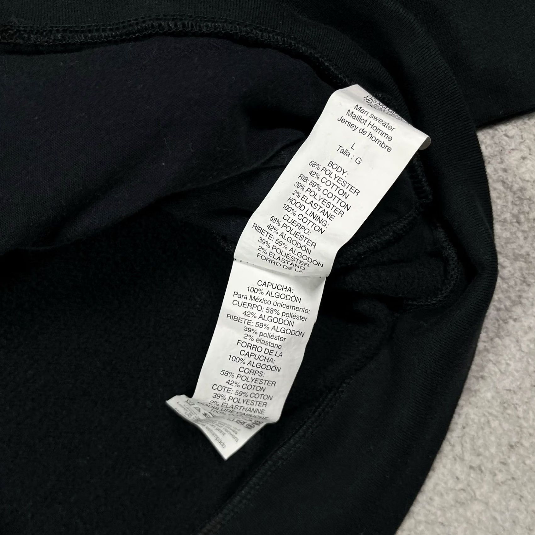 Oakley Oakley Hoodie Mens L Black Full Zip Center O Logo Sweatshirt Y2K Skate Surf Size US L / EU 52-54 / 3 - 6 Thumbnail