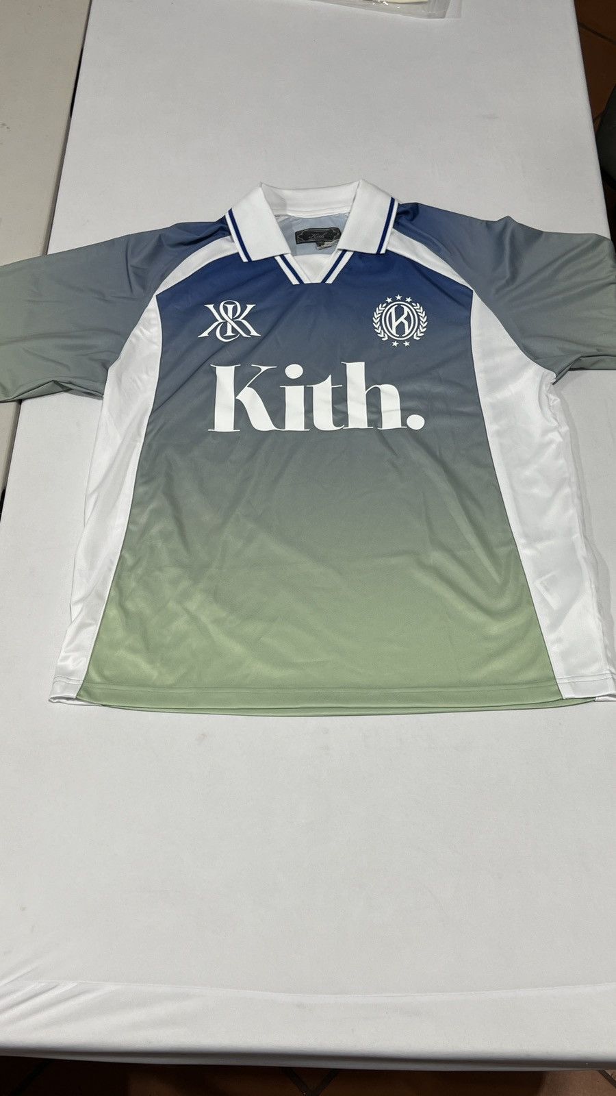 Kith New York Edison Soccer Jersey small Kith Kith New York