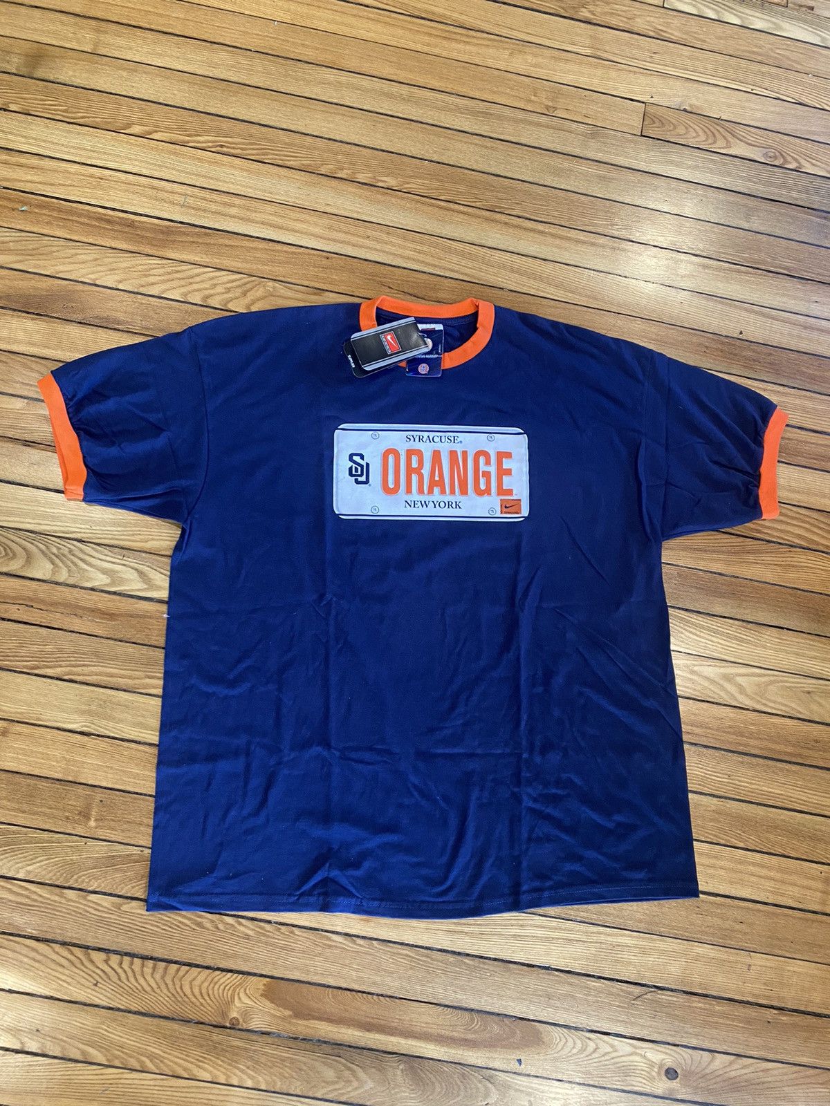 Nike Xxl Y2K Syracuse Orangeman Heavyweight Tshirt Size US XXL / EU 58 / 5 - 1 Thumbnail