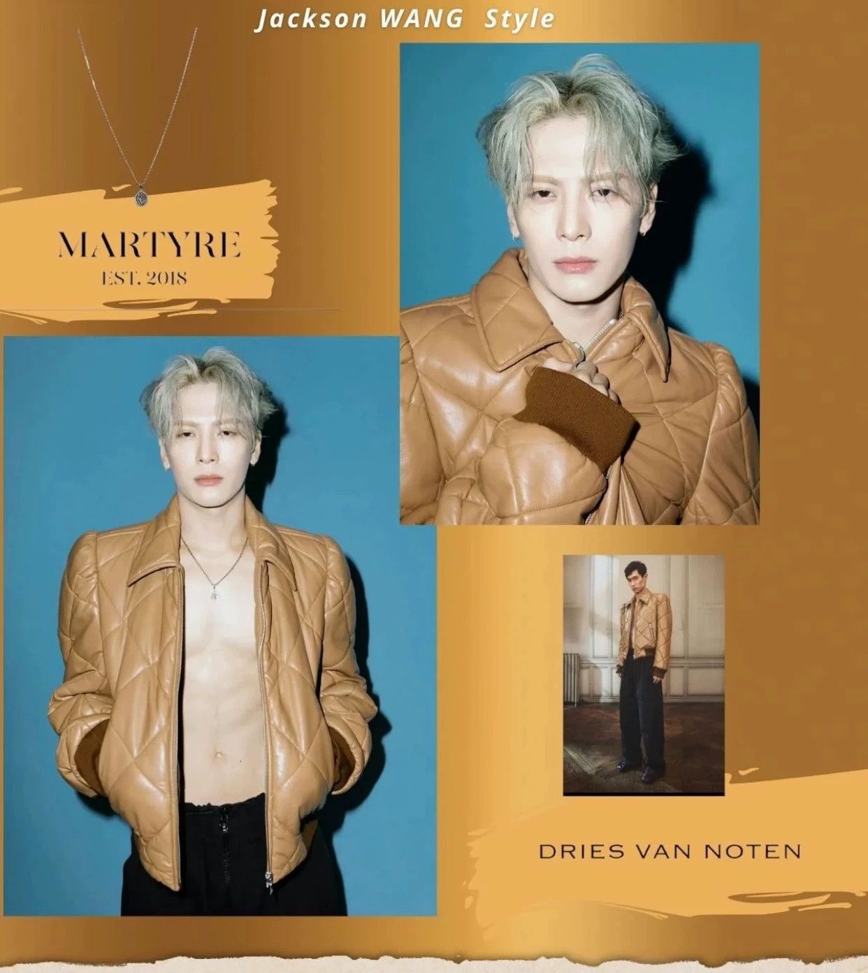 Dries Van Noten Dries van noten quilted leather jacket Jackson Wang S Size US S / EU 44-46 / 1 - 4 Thumbnail