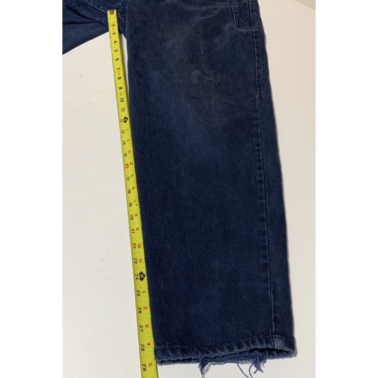Guess VINTAGE GUESS Jeans USA Georges Marciano High Waisted Tapered Leg Style #10075 26x29 Blue Jeans Mens 80s 90s Capable? Size US 26 / EU 42 - 6 Thumbnail