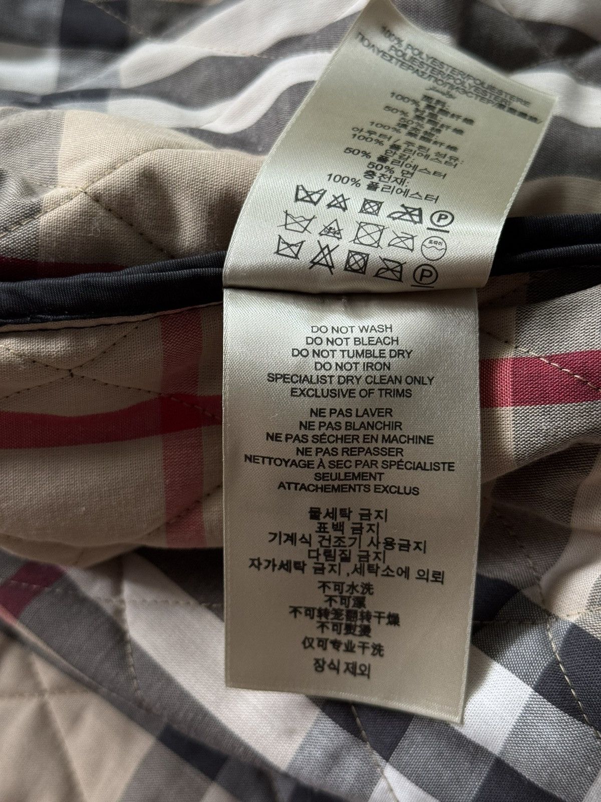 Burberry Burberry Brit nova check lining iconic quilted jacket Size XL / US 12-14 / IT 48-50 - 13 Thumbnail