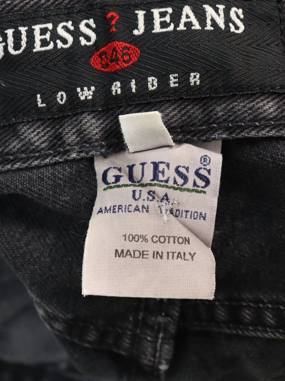 Guess Guess Low Rider Tiger Stripe Style Jeans MADE IN ITALY Size US 28 / EU 44 - 18 Thumbnail