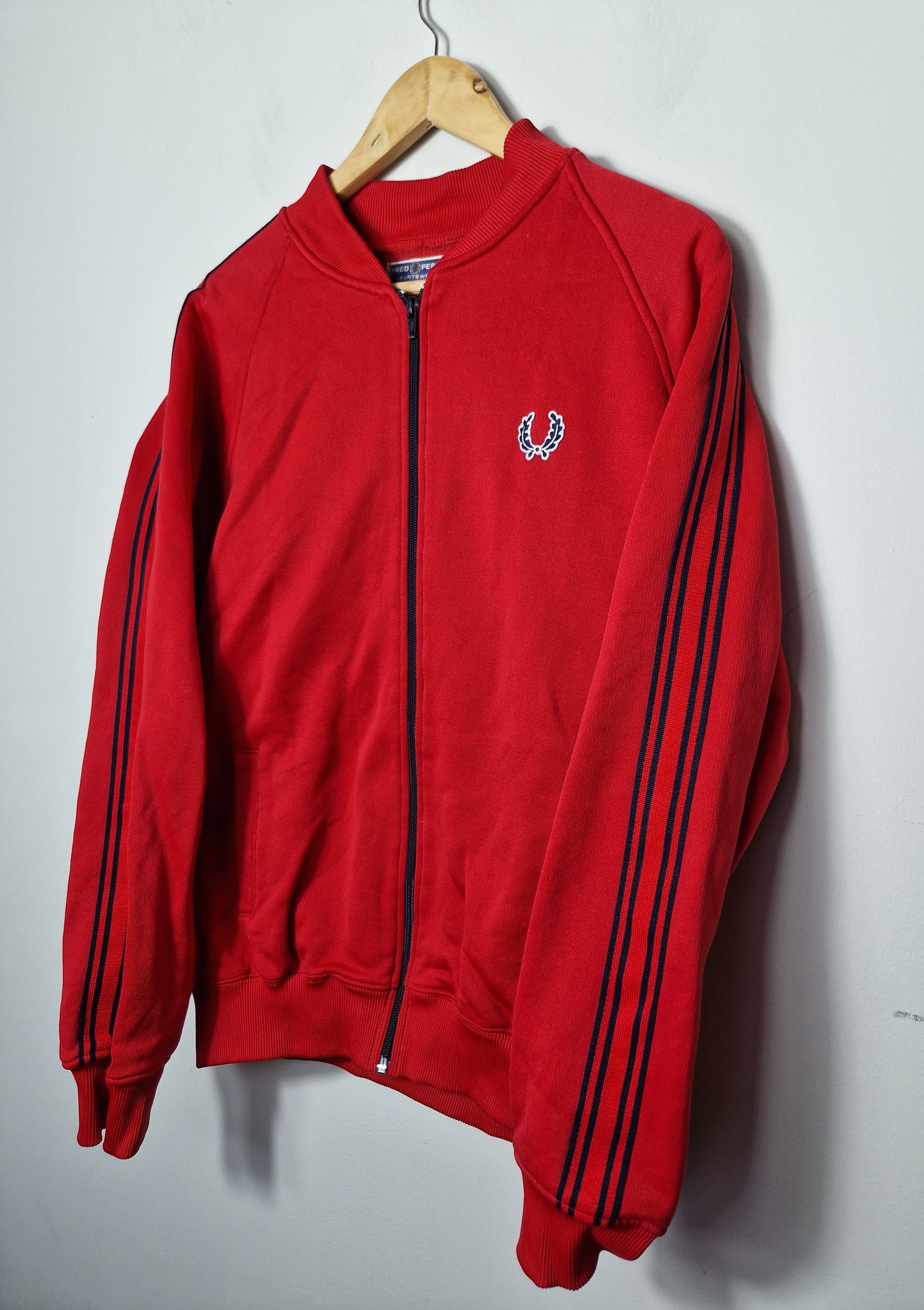 Fred Perry Fred Perry 90s track sweatshirt Size US L / EU 52-54 / 3 - 2 Thumbnail