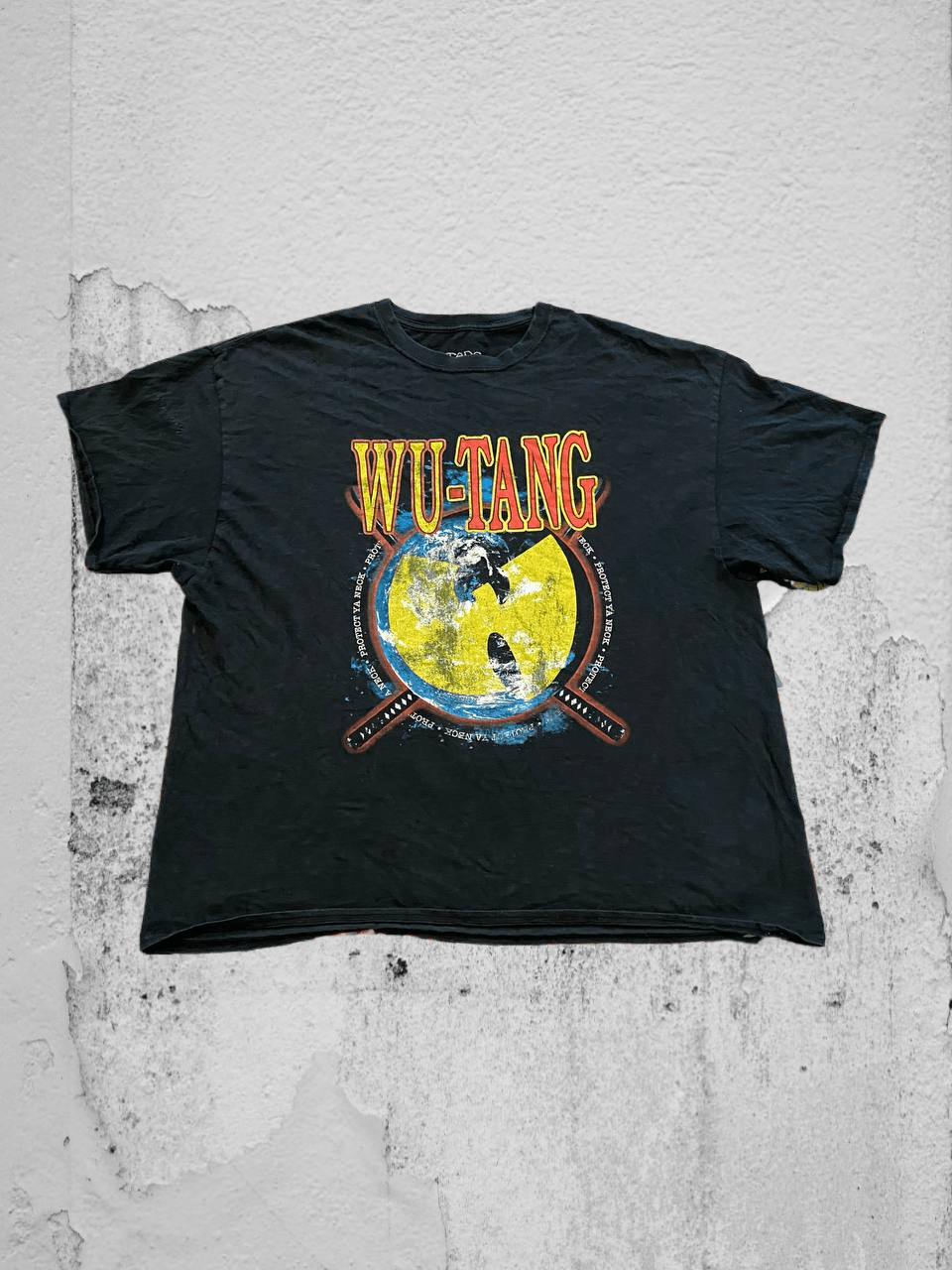 Wu-Tang Clan Y2K black T-shirt Wu-Tang Clan big logo size XXXL Vintage Size US XXL / EU 58 / 5 - 1 Thumbnail