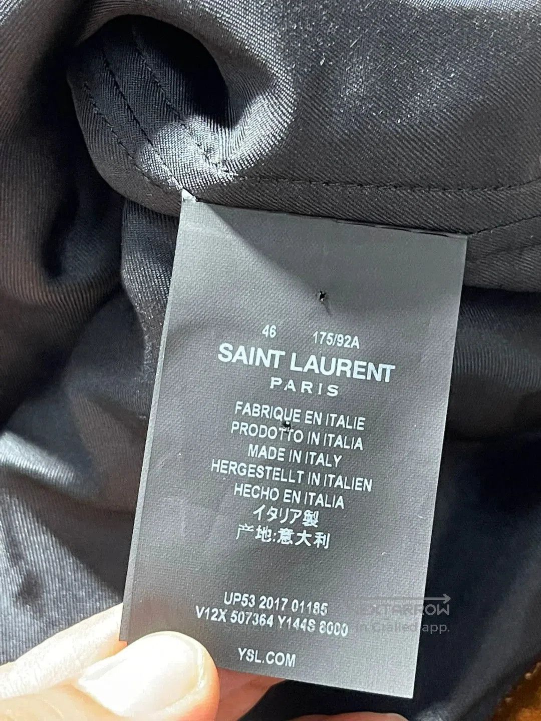 Yves Saint Laurent saint laurent velvet cotton bomber jacket. Size US M / EU 48-50 / 2 - 9 Thumbnail