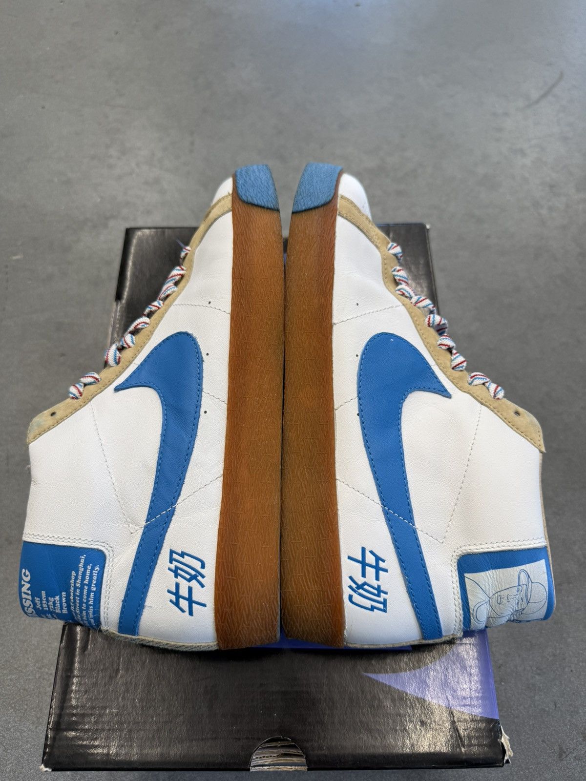 Nike 2007 Nike SB Blazer Milk Crate 314070 141 Size 10 Size US 10 / EU 43 - 4 Thumbnail