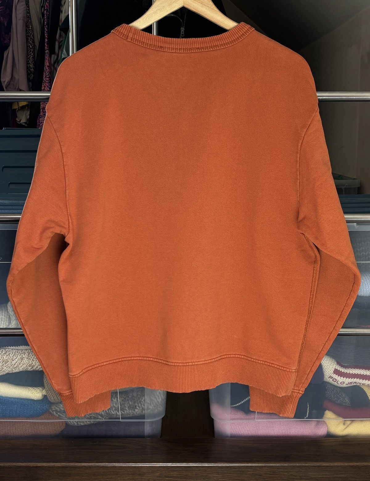 Acne Studios Acne Studios oversized center logo boxy sweatshirt crewneck Size US XXS / EU 40 - 4 Thumbnail
