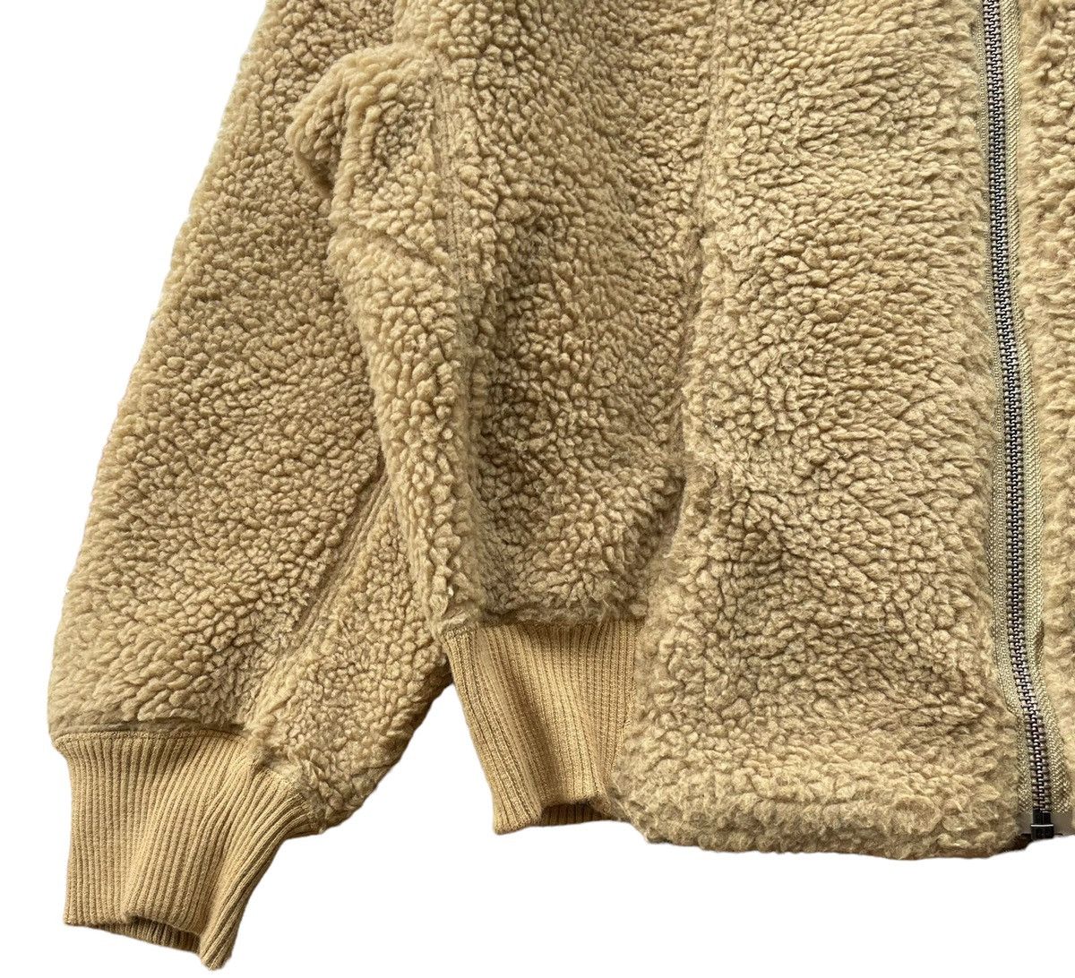 Lemaire × Uniqlo Vintage Lemaire X Uniqlo Sherpa Fleece Turtleneck Jacket Size US L / EU 52-54 / 3 - 4 Thumbnail