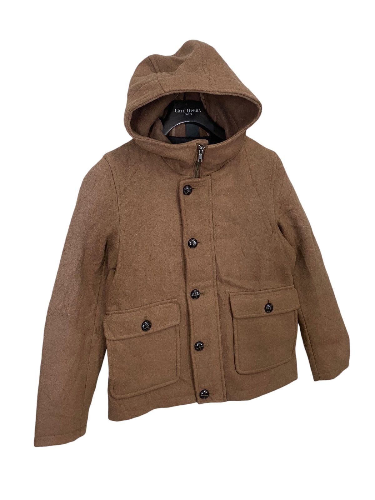 HARE × Japanese Brand Winter Seasion hare wool jacket with hood yohji design Size US S / EU 44-46 / 1 - 3 Thumbnail