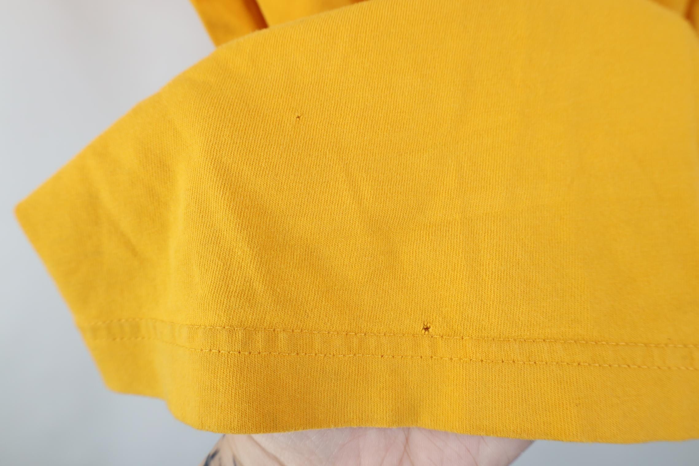 Lands' End Vintage Y2K Lands End Short Sleeve T-Shirt Yellow Cotton Size US L / EU 52-54 / 3 - 7 Thumbnail
